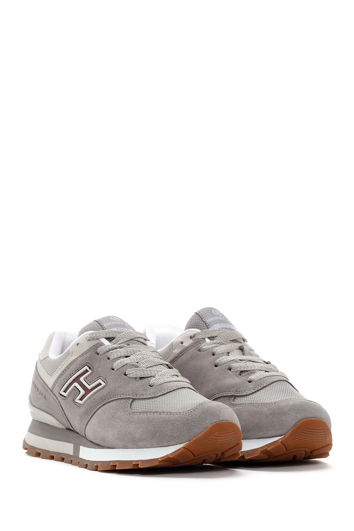 Hammer Jack Kadın Kahverengi Chile Süet Deri Sneaker - Image 3