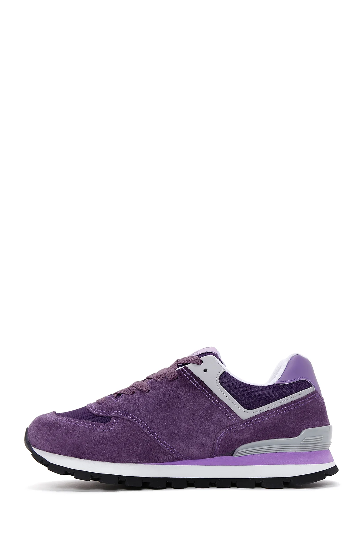 Hammer Jack Kadın Lila Chile Süet Deri Sneaker - Image 2