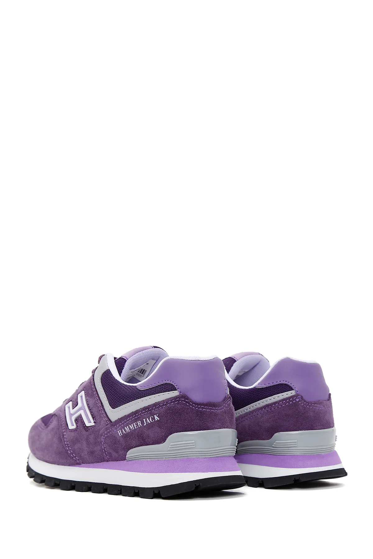 Hammer Jack Kadın Lila Chile Süet Deri Sneaker - Image 5