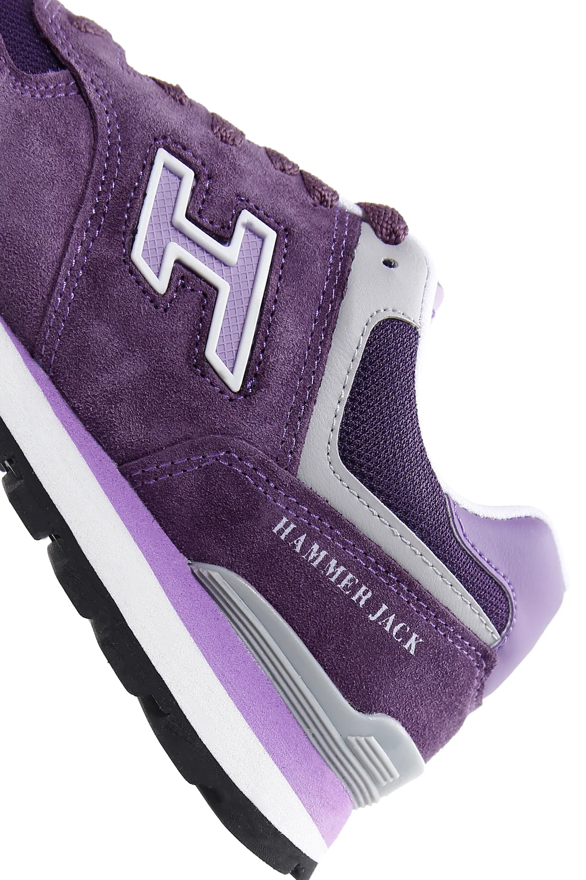 Hammer Jack Kadın Lila Chile Süet Deri Sneaker - Image 8