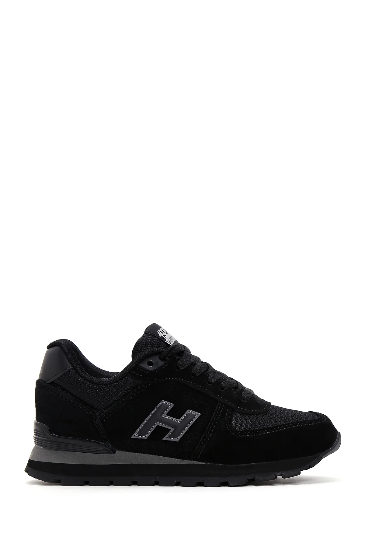 Hammer Jack Kadın Siyah-Füme Nubuk Deri Peru G Sneaker