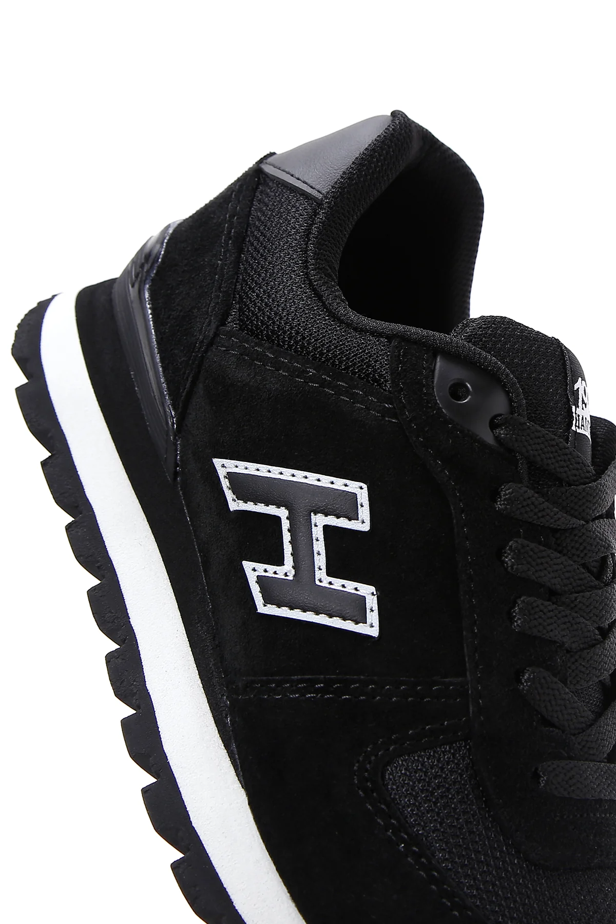 Hammer Jack Kadın Siyah Nubuk Deri Peru G Sneaker - Image 9