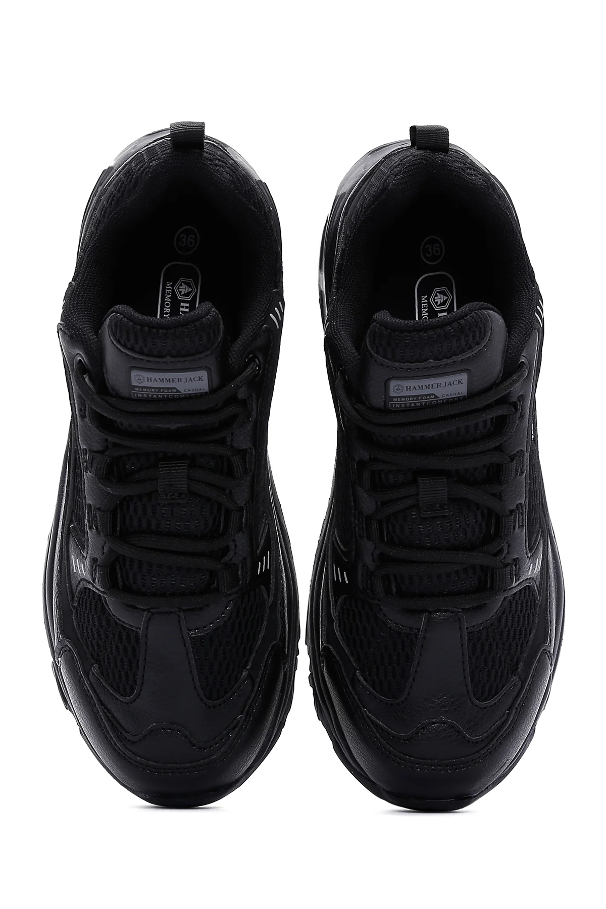 Hammer Jack Kadın Siyah Sneaker - Image 6