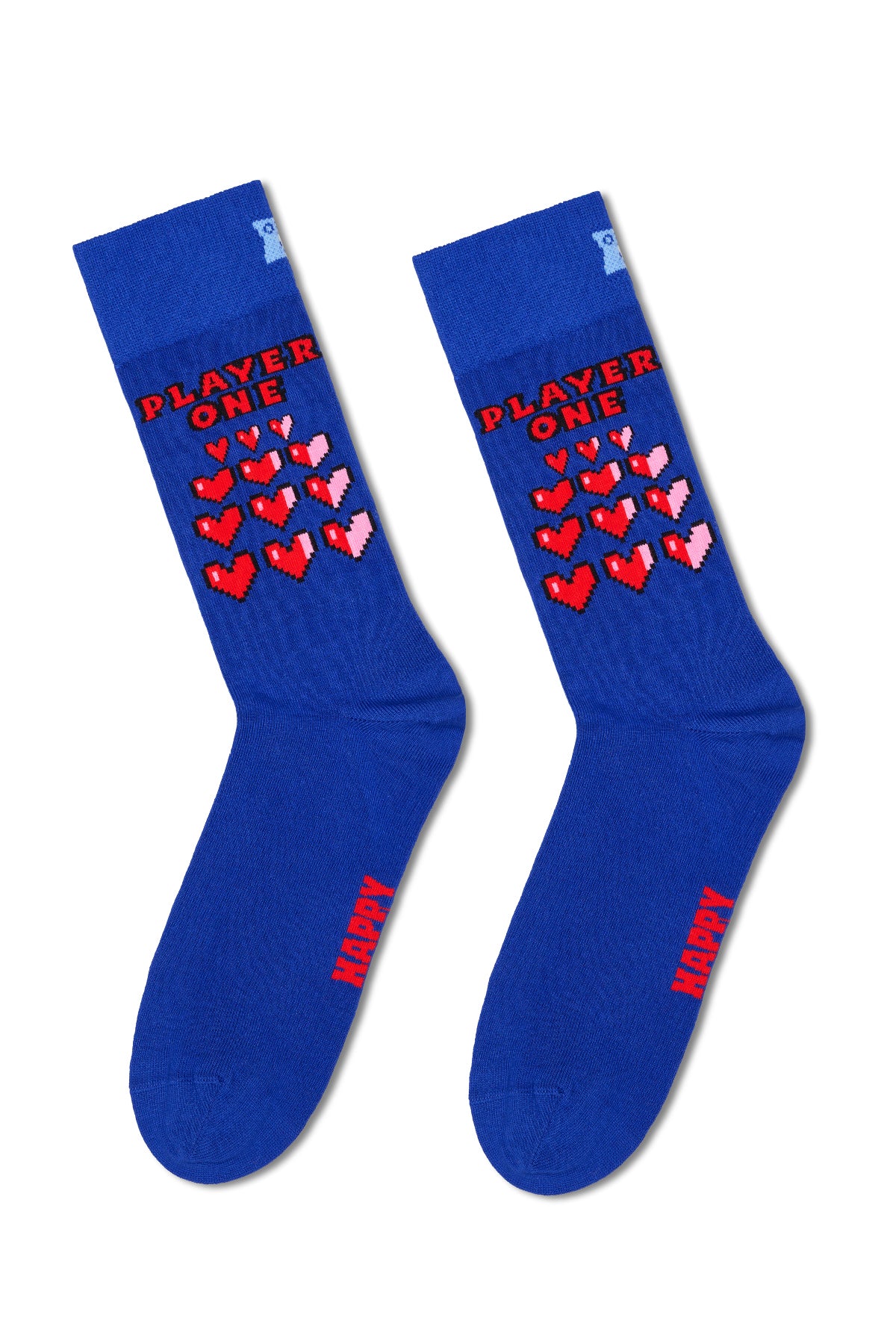 Happy Socks Erkek Çok Renkli Desenli Pamuklu 2'li Çorap Seti - Image 2