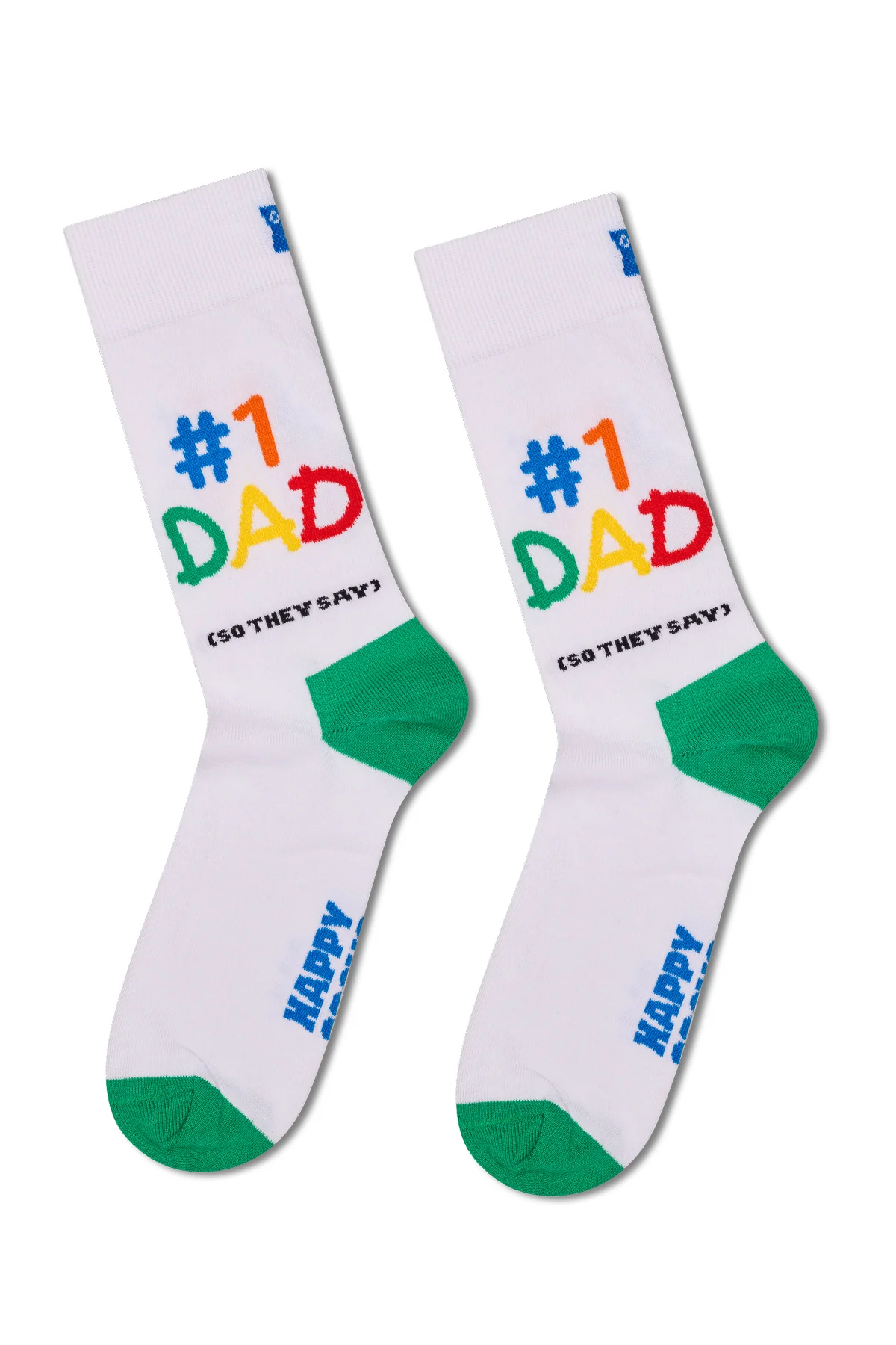 Happy Socks Erkek Çok Renkli Desenli Pamuklu 3'lü Çorap Seti - Image 3
