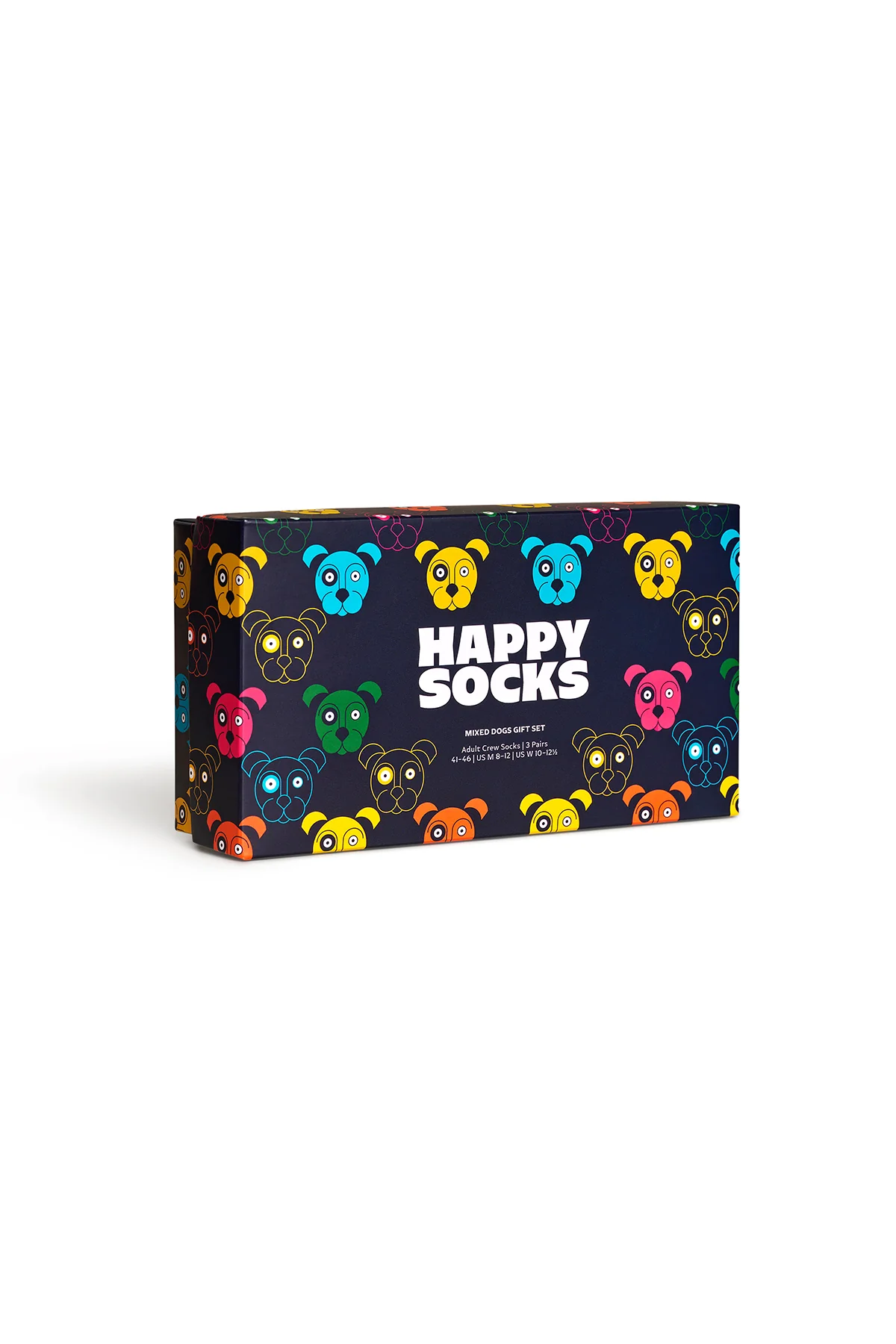 Happy Socks Erkek Çok Renkli Desenli Pamuklu 3’lü Çorap Seti - Image 6