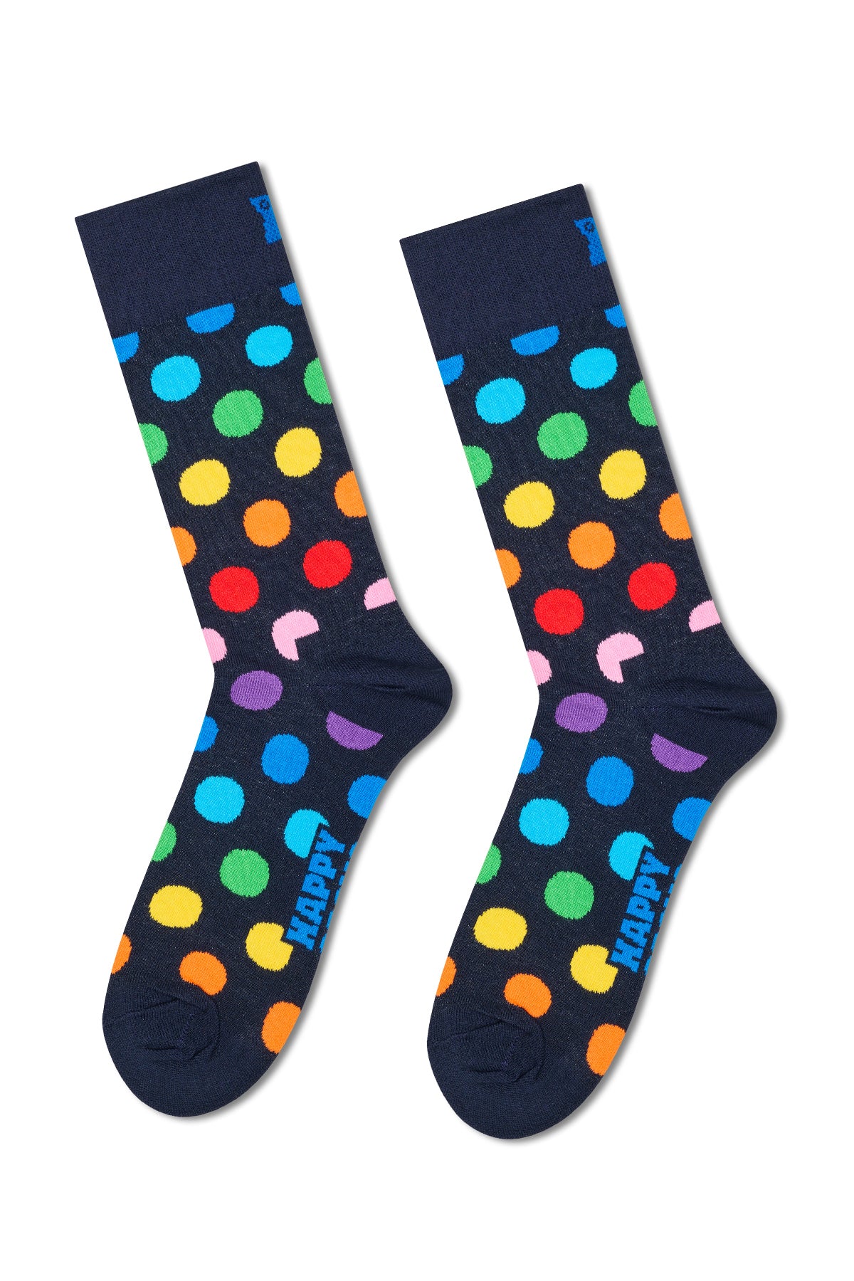 Happy Socks Erkek Çok Renkli Desenli Pamuklu 4'lü Çorap Seti - Image 3