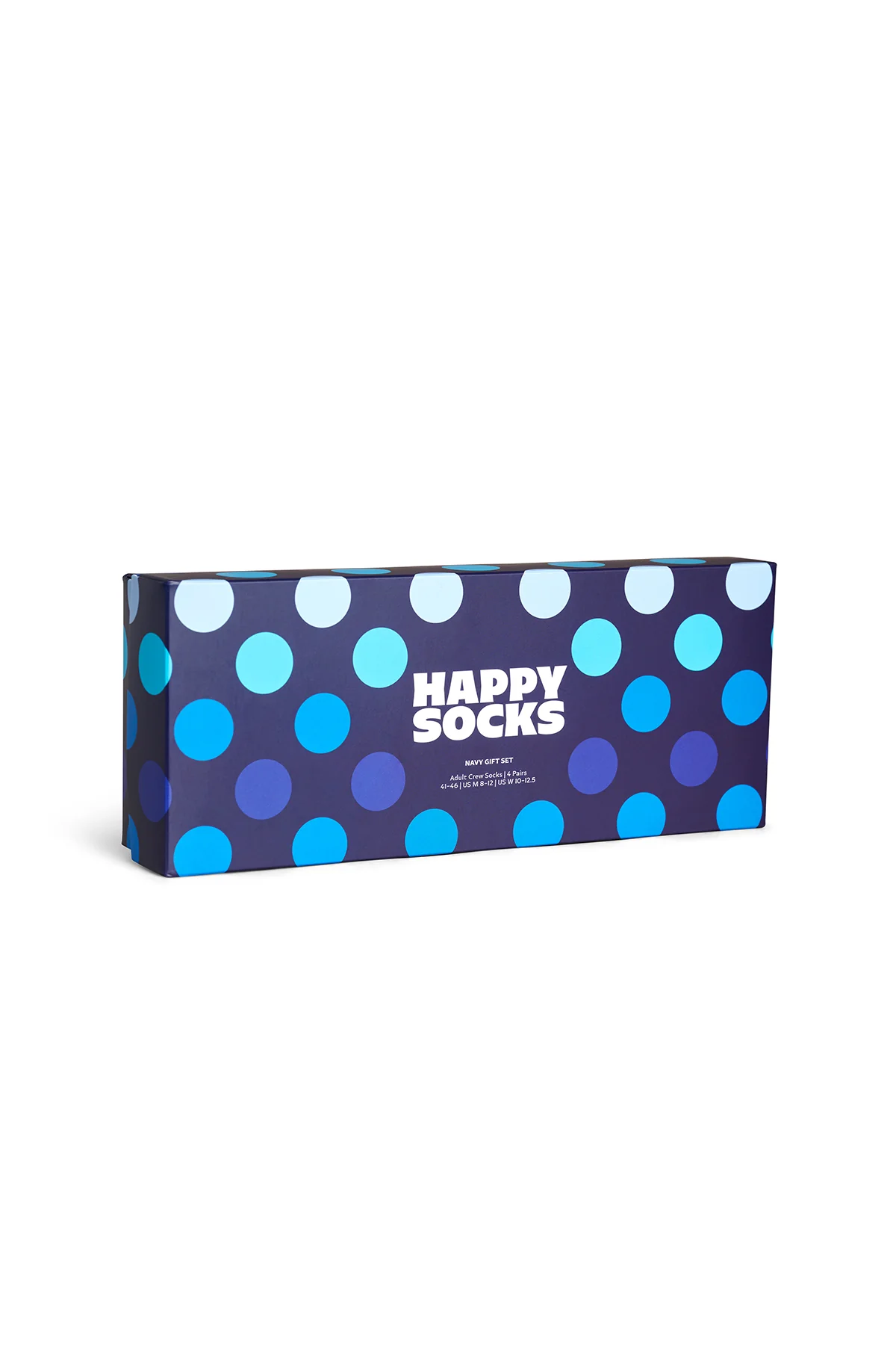 Happy Socks Erkek Lacivert Desenli Pamuklu 4'lü Çorap Seti - Image 7