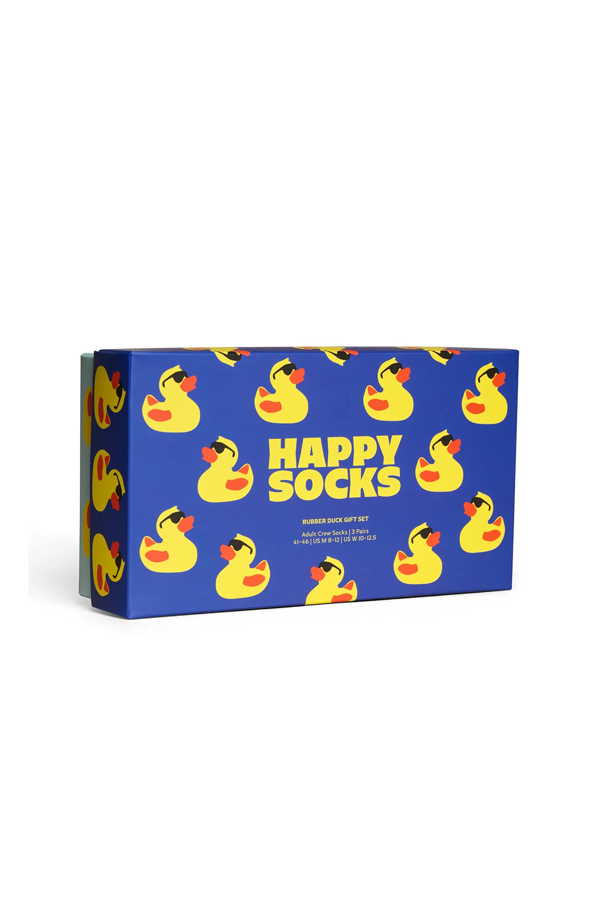 Happy Socks Erkek Çok Renkli Ördek Desenli Pamuklu 3’lü Çorap Seti - Image 6