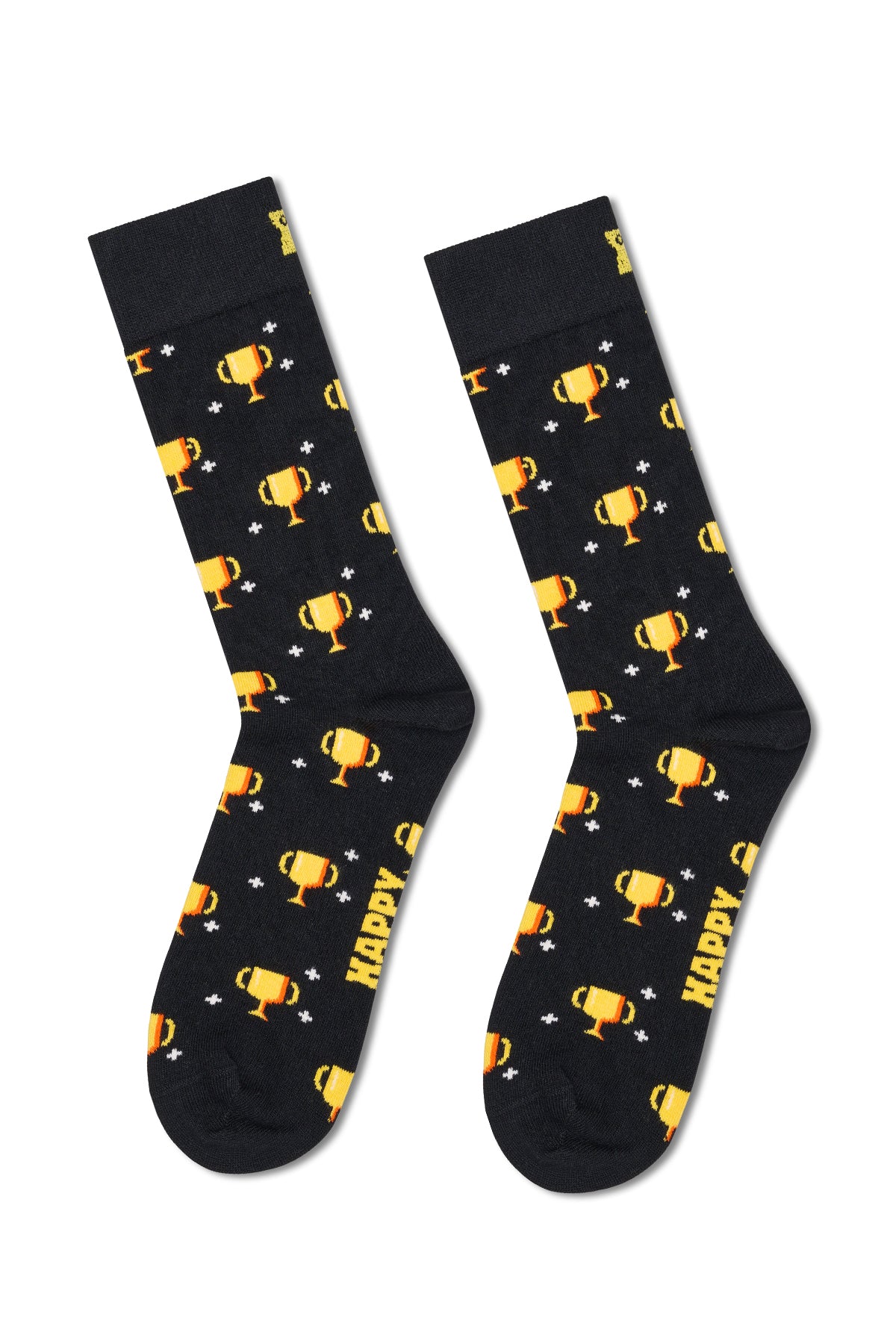 Happy Socks Erkek Siyah Oyuncu Temalı Pamuklu 4’lü Çorap Seti - Image 4