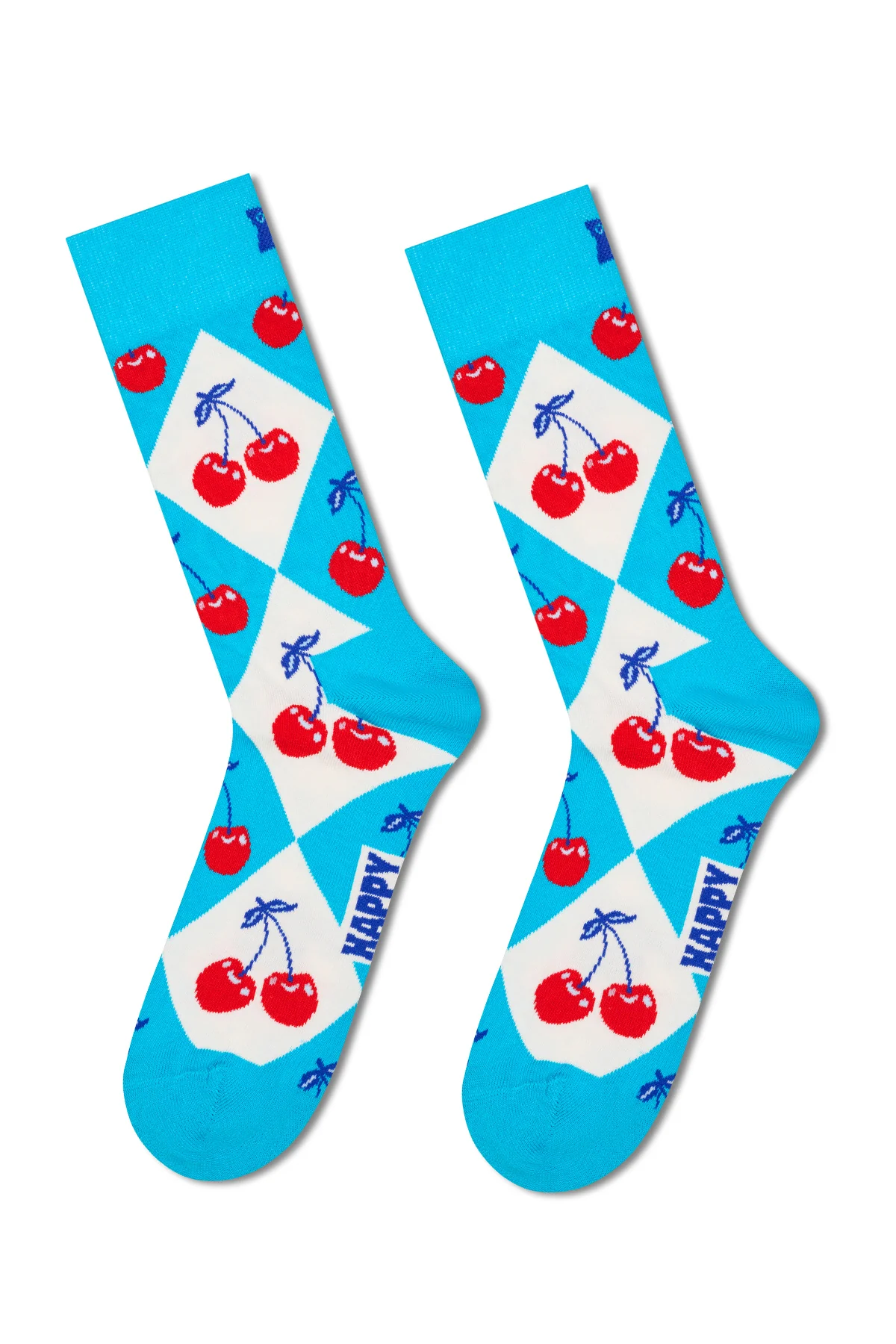 Happy Socks Kadın Çok Renkli Desenli Pamuklu 3’lü Çorap Seti - Image 2