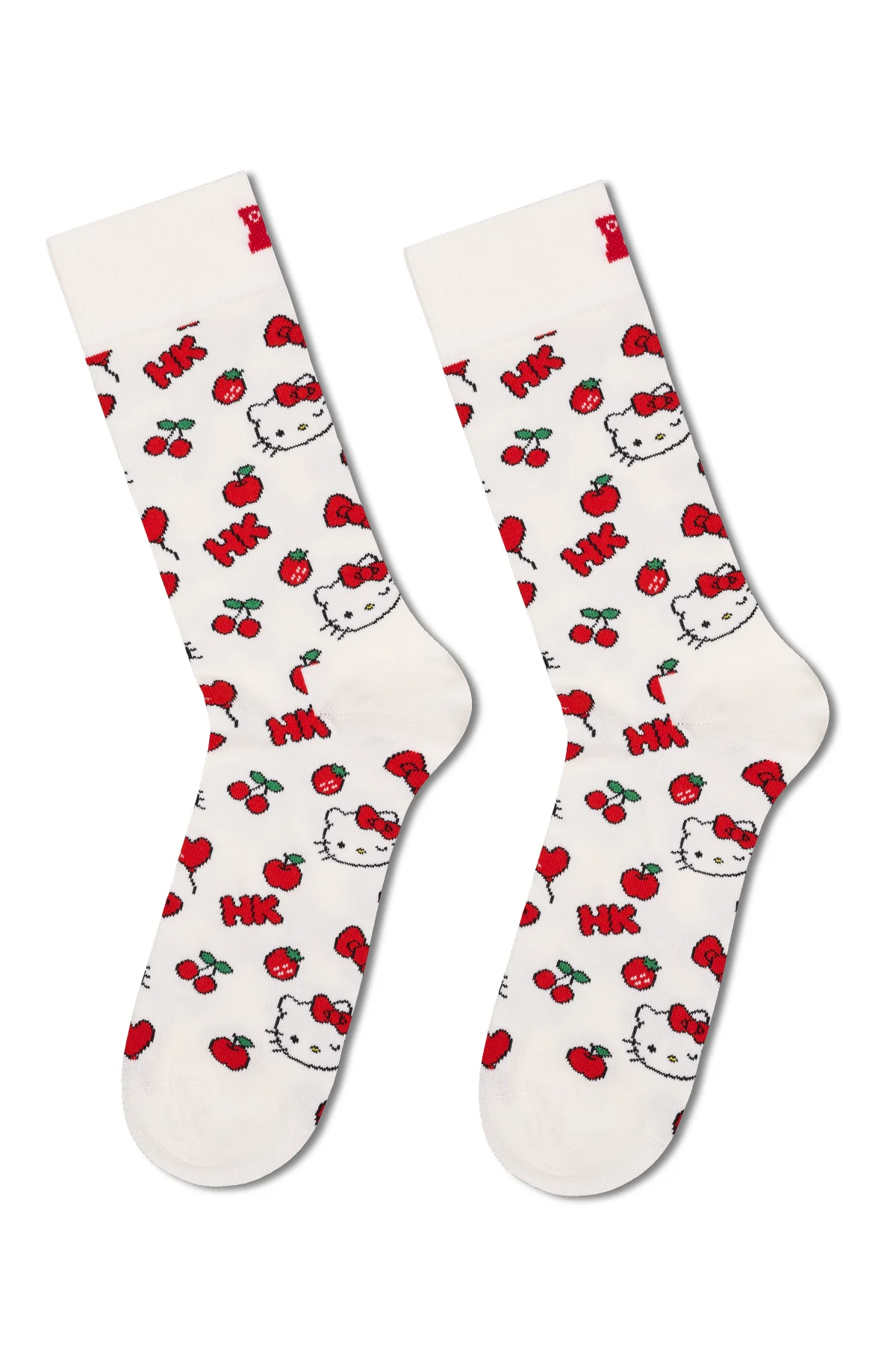 Happy Socks Kadın Çok Renkli Hello Kitty Temalı 6'lı Çorap Seti - Image 6