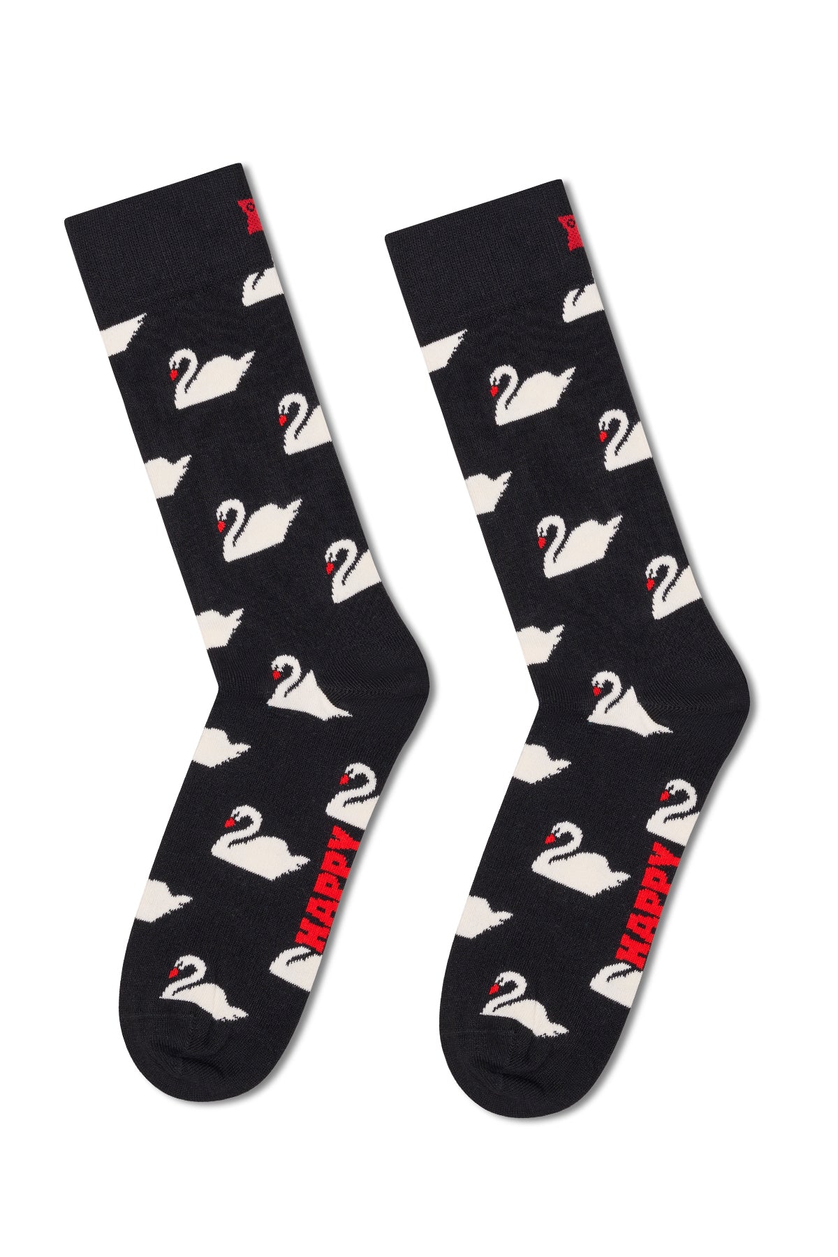 Happy Socks Kadın Siyah Desenli Pamuklu Çorap - Image 3