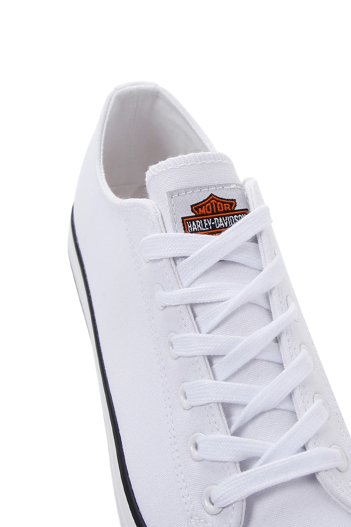 Harley Davidson Erkek Beyaz Ontario Sneaker - Image 9