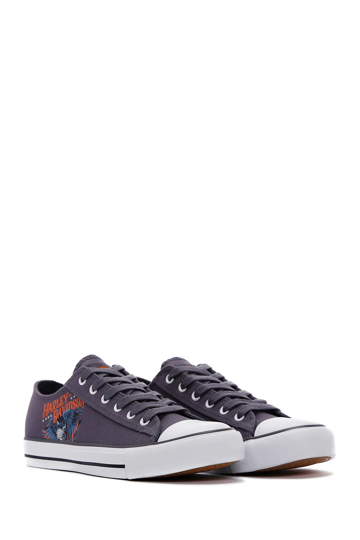 Harley Davidson Erkek Gri Pearland Sneaker - Image 3