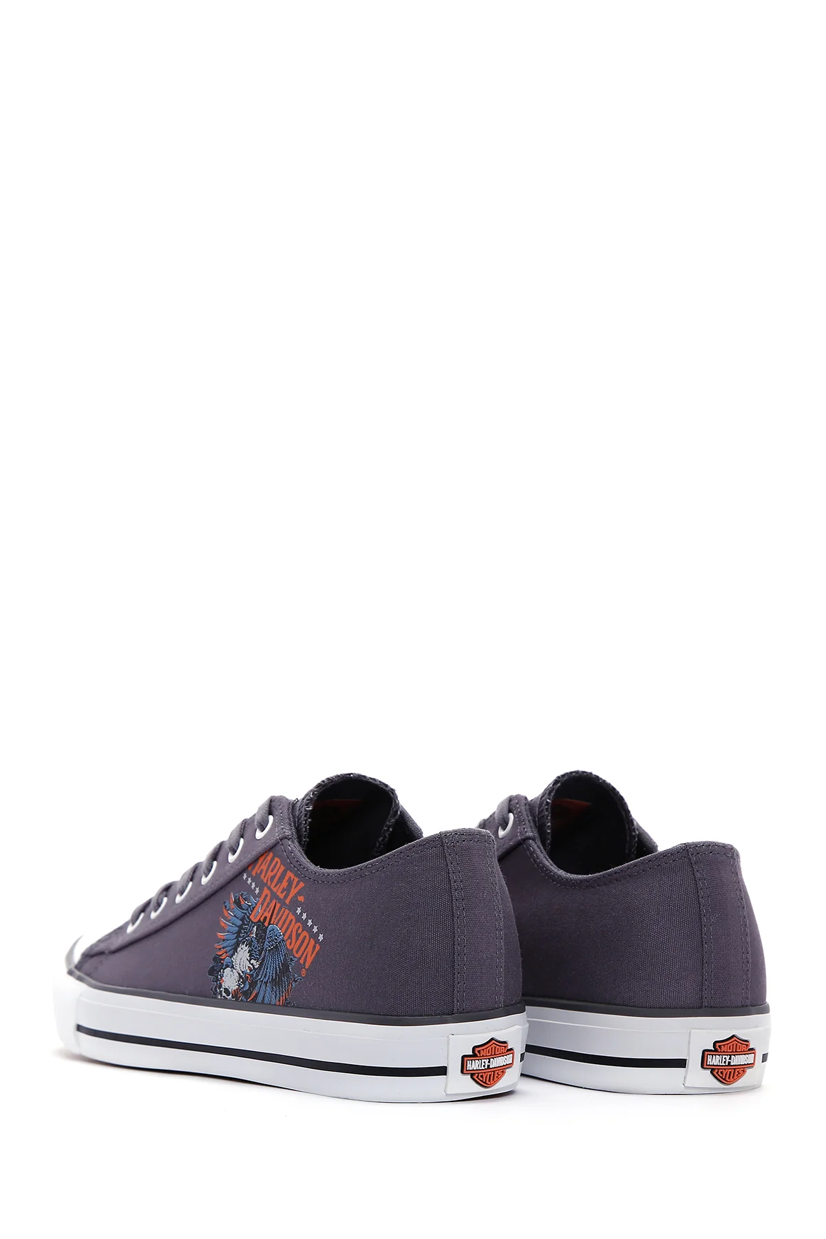 Harley Davidson Erkek Gri Pearland Sneaker - Image 4