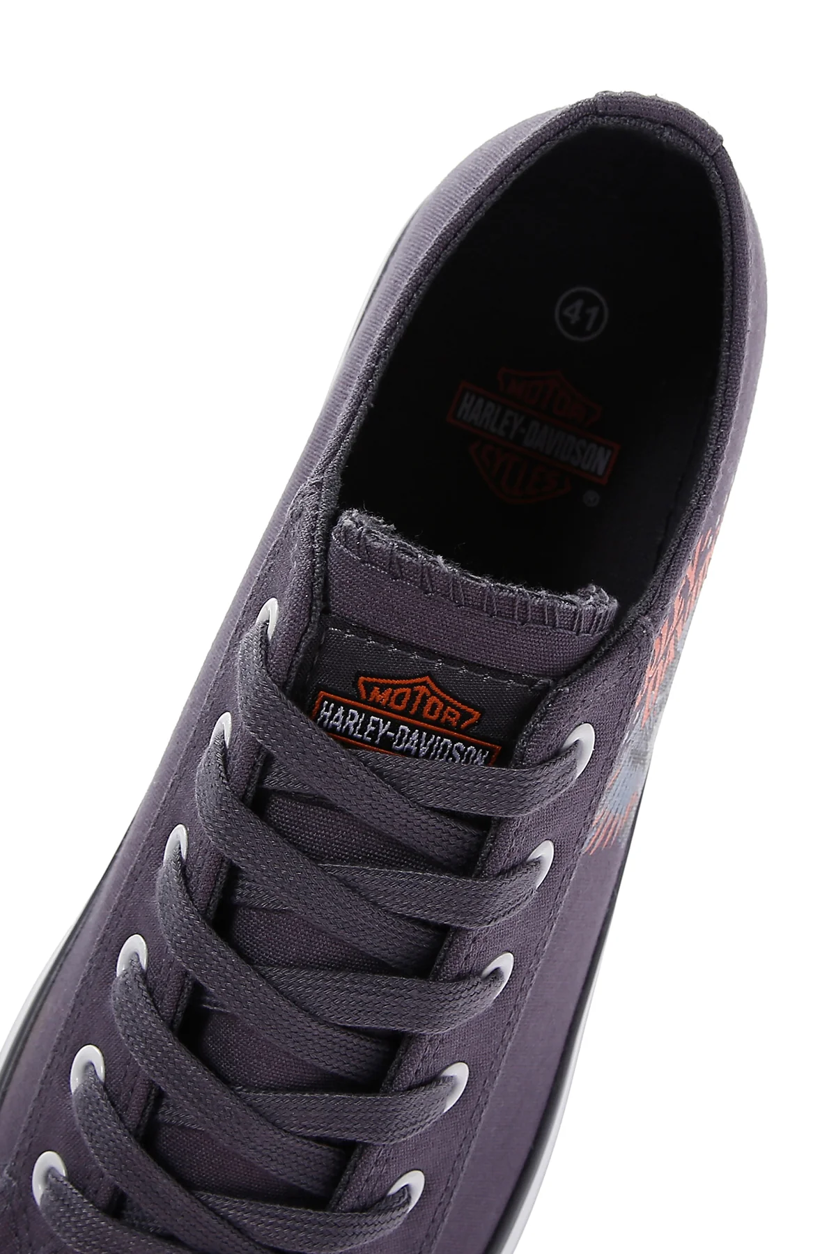 Harley Davidson Erkek Gri Pearland Sneaker - Image 6