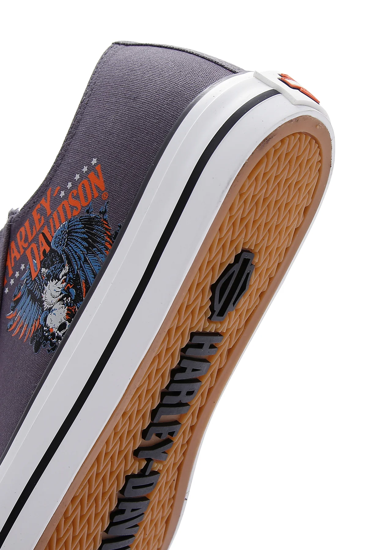 Harley Davidson Erkek Gri Pearland Sneaker - Image 8