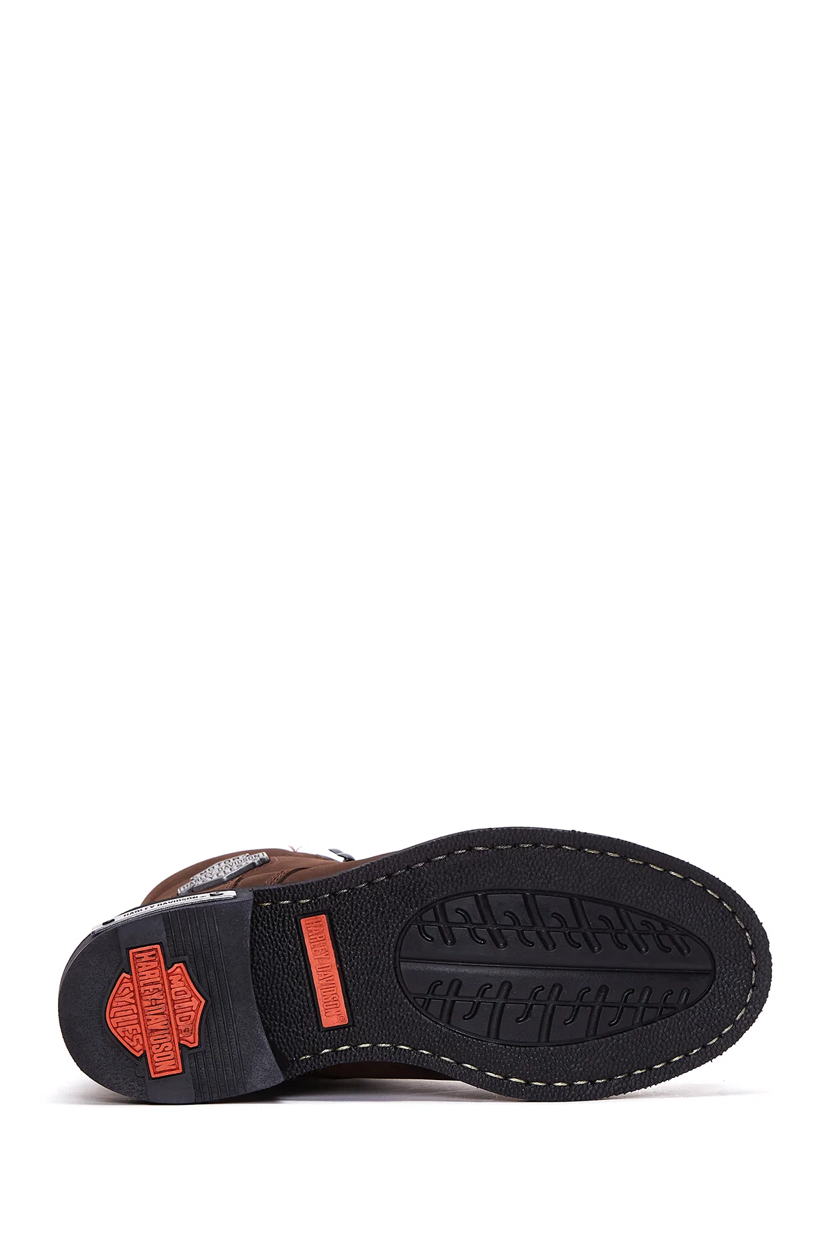 Harley Davidson Erkek Kahverengi Nubuk Gibson Deri Bot - Image 5