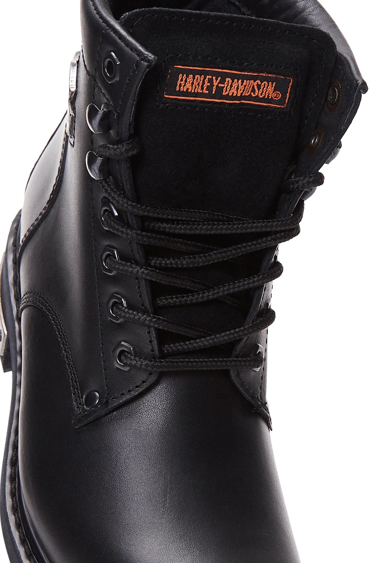 Harley Davidson Erkek Siyah Deri Gibson Bot - Image 8