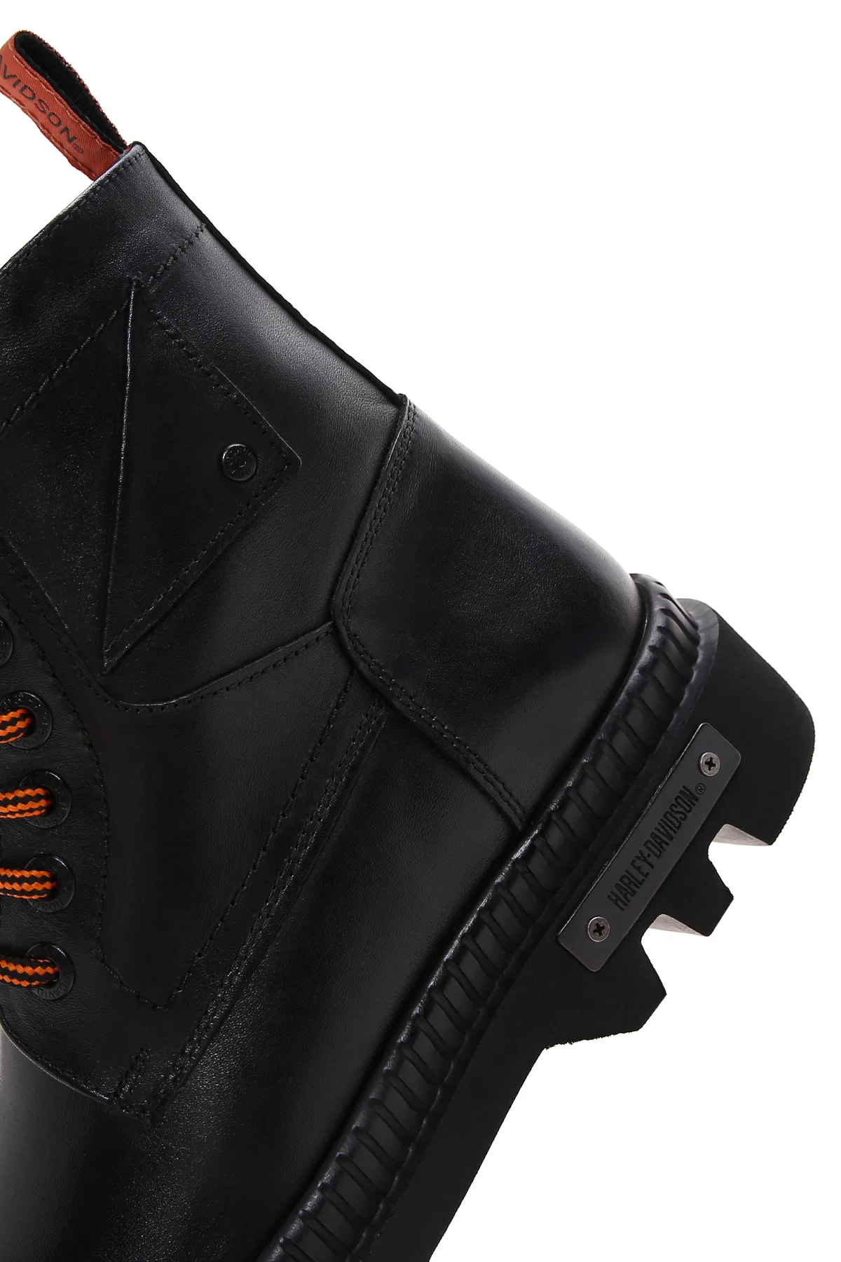 Harley Davidson Erkek Siyah Jordan Deri Postal Bot - Image 7