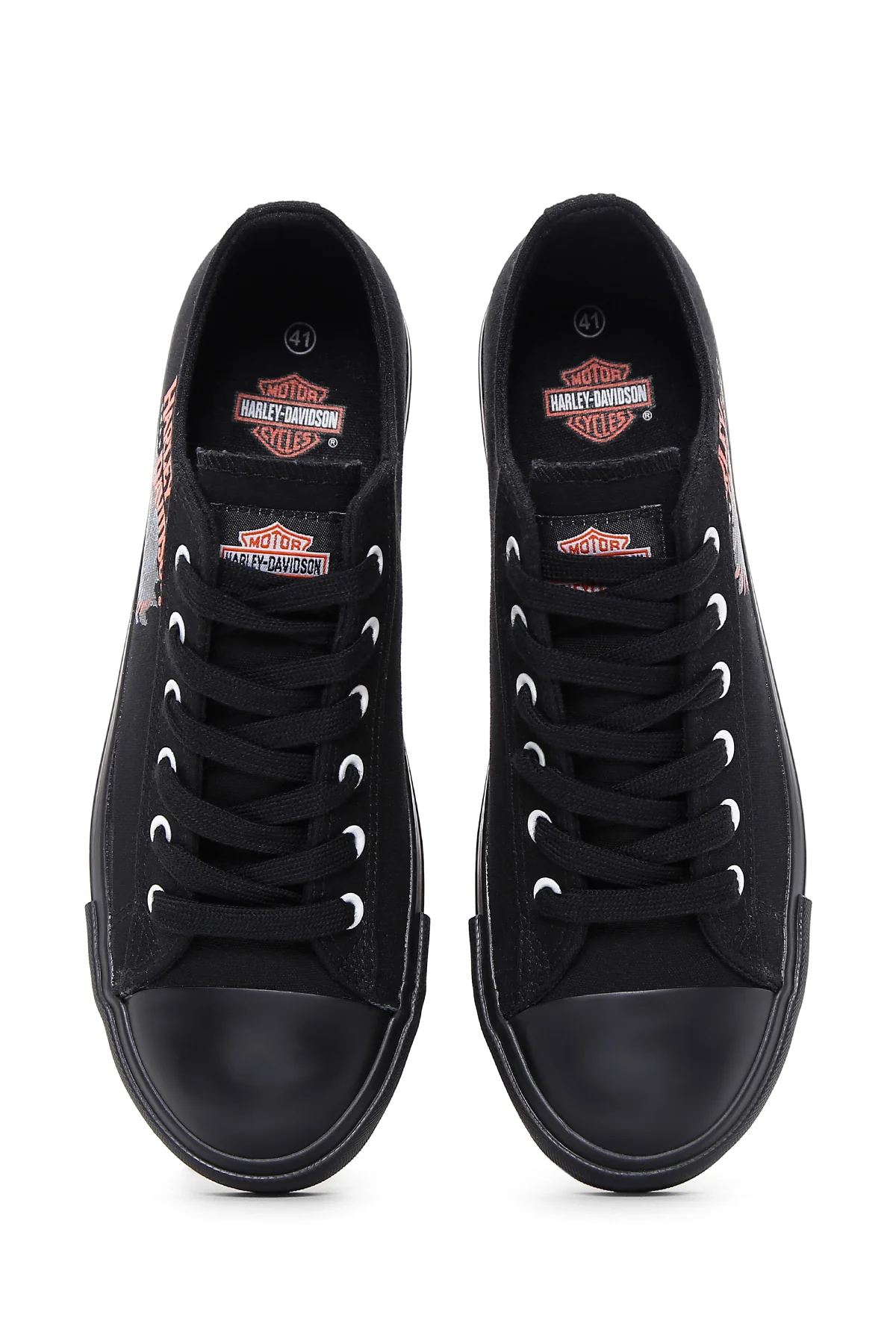 Harley Davidson Erkek Siyah Pearland Sneaker - Image 6