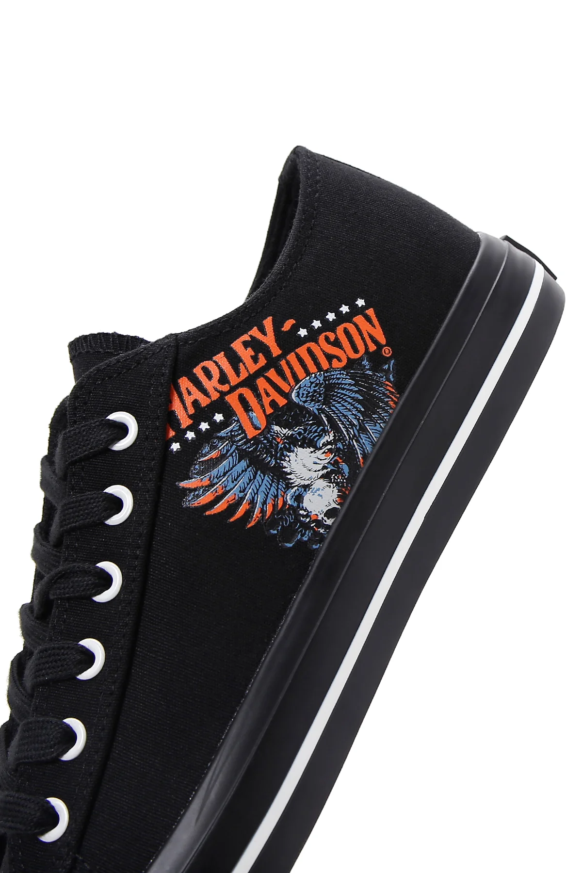 Harley Davidson Erkek Siyah Pearland Sneaker - Image 7