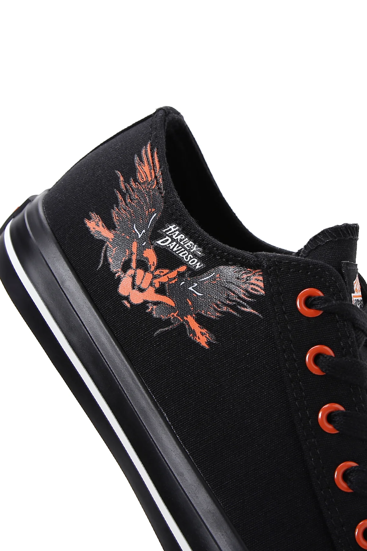 Harley Davidson Erkek Siyah Peoria Sneaker - Image 7