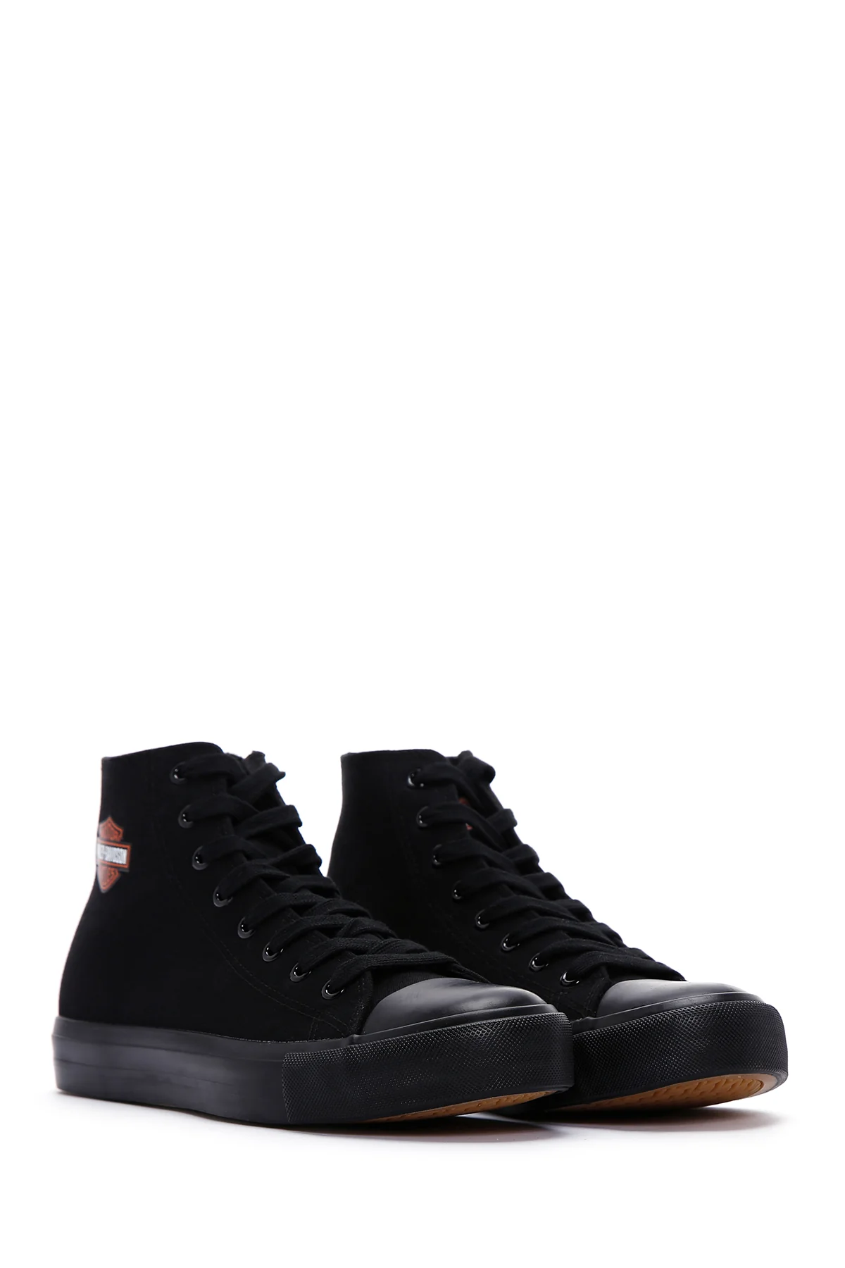 Harley Davidson Erkek Siyah Pittsburgh Bilekli Sneaker - Image 3