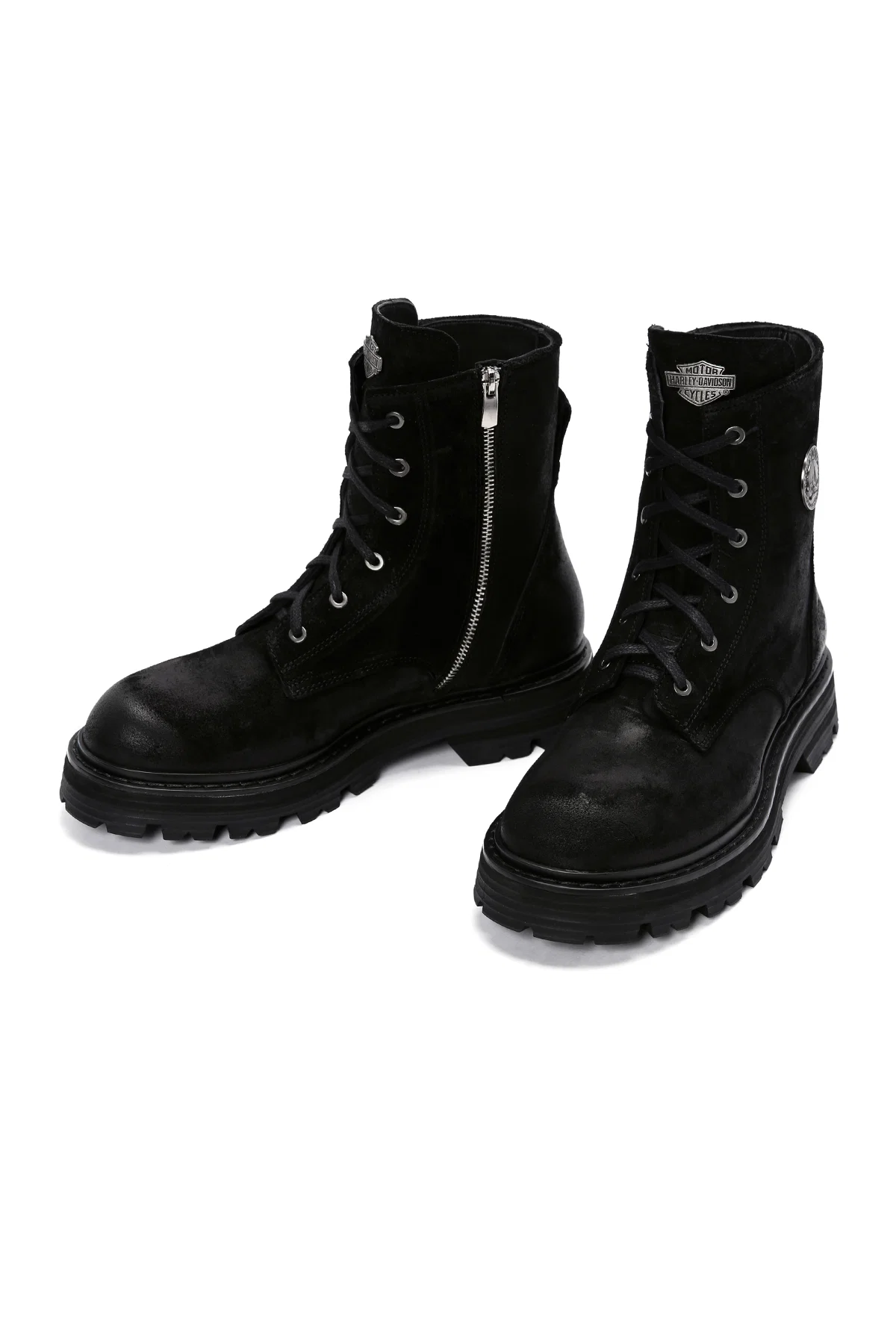 Harley Davidson Erkek Siyah Vilfrid Exc Nubuk Deri Bot - Image 3