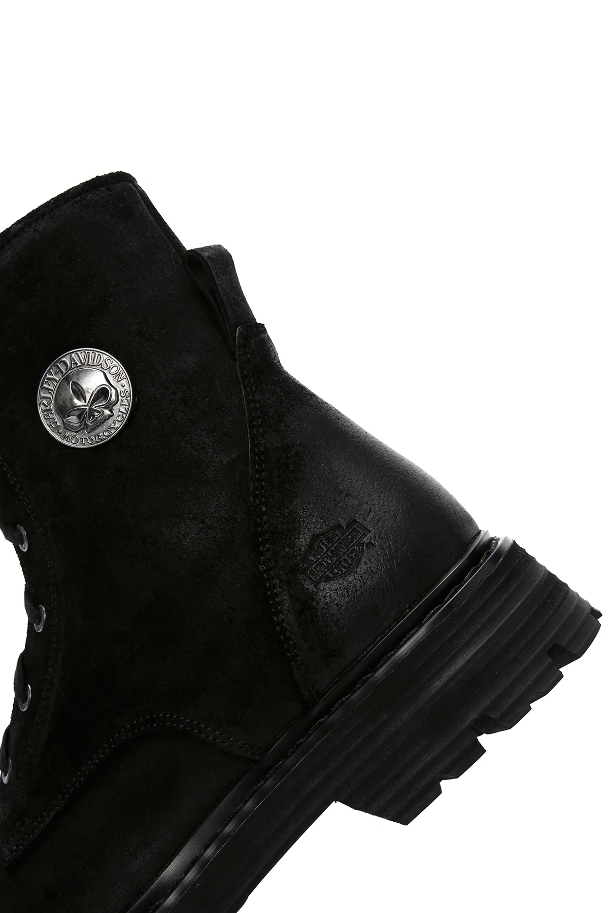 Harley Davidson Erkek Siyah Vilfrid Exc Nubuk Deri Bot - Image 7