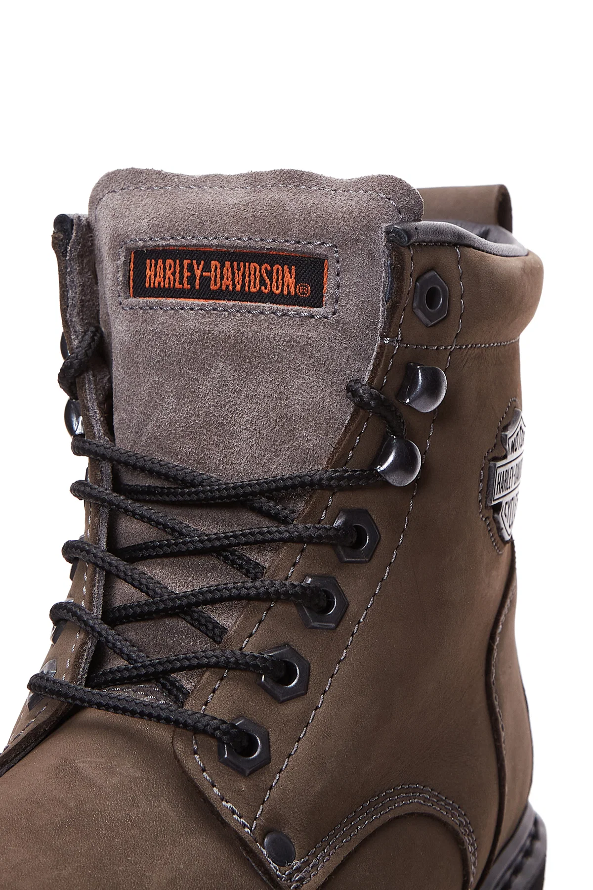 Harley Davidson Erkek Vizon Nubuk Gibson Deri Bot - Image 7