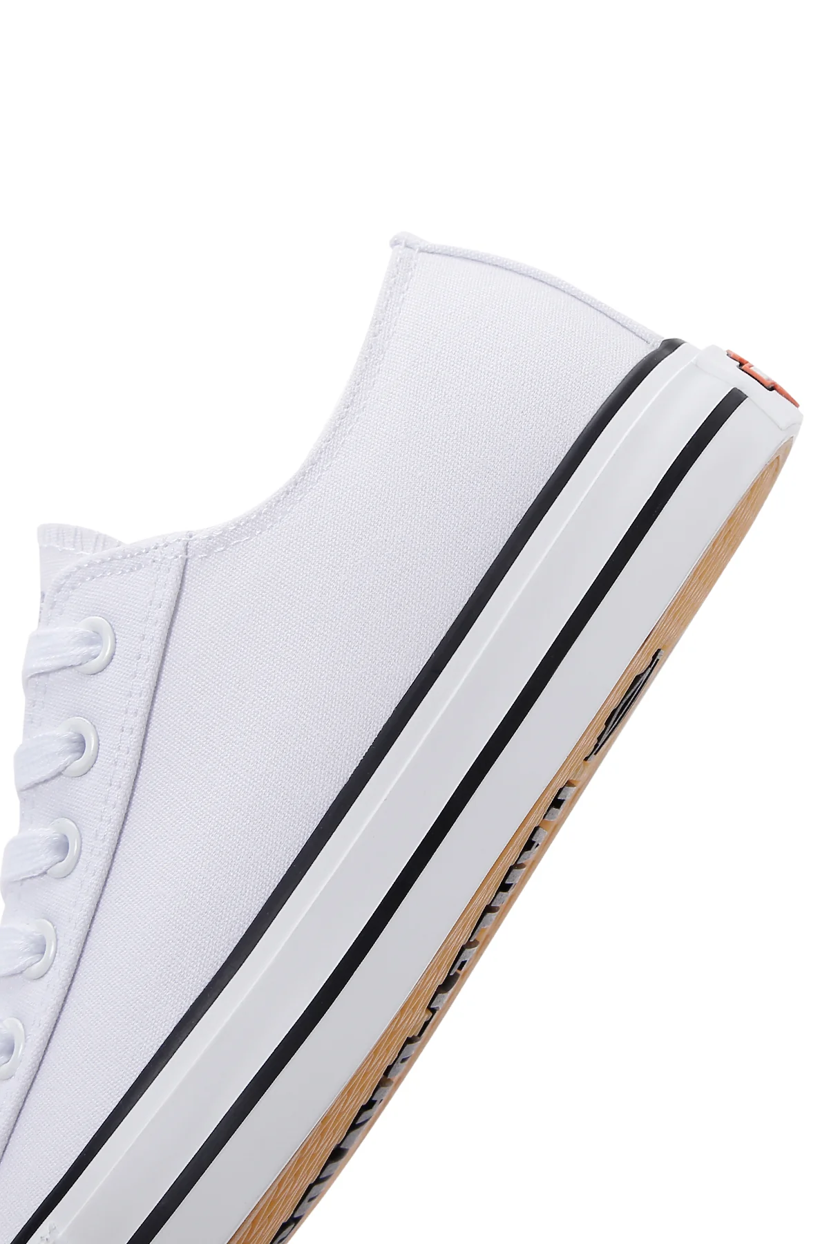 Harley Davidson Kadın Beyaz Ontario Kumaş Sneaker - Image 7