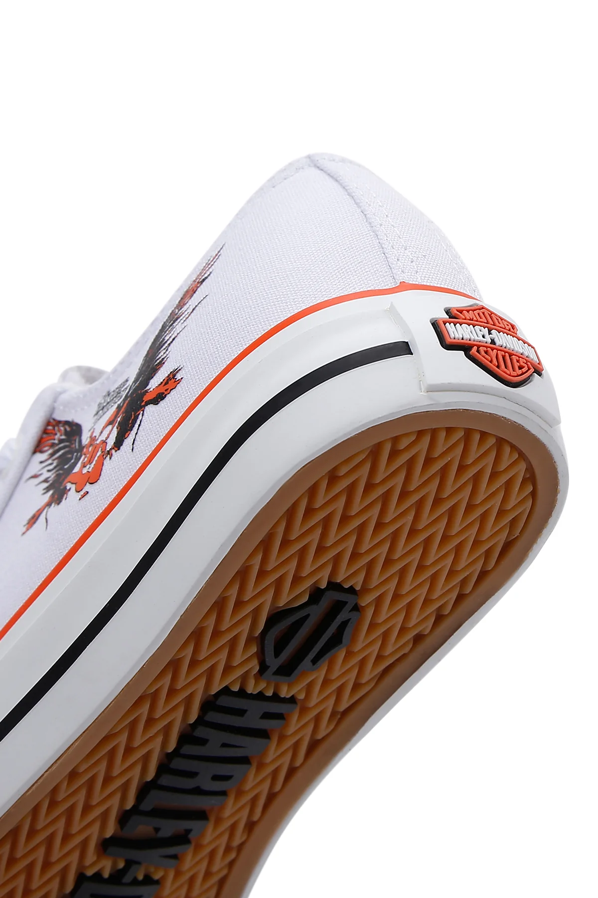 Harley Davidson Kadın Beyaz Sneaker - Image 8