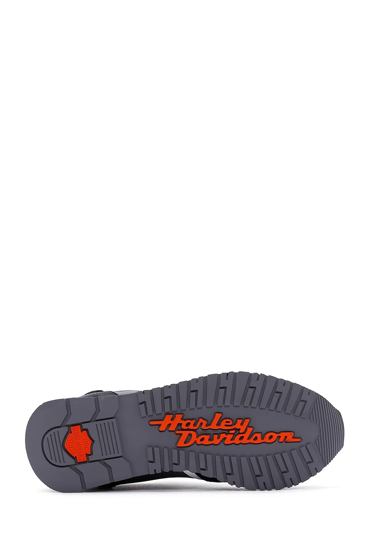 Harley Davidson Kadın Chevelle Siyah Süet Detaylı Sneaker - Image 4