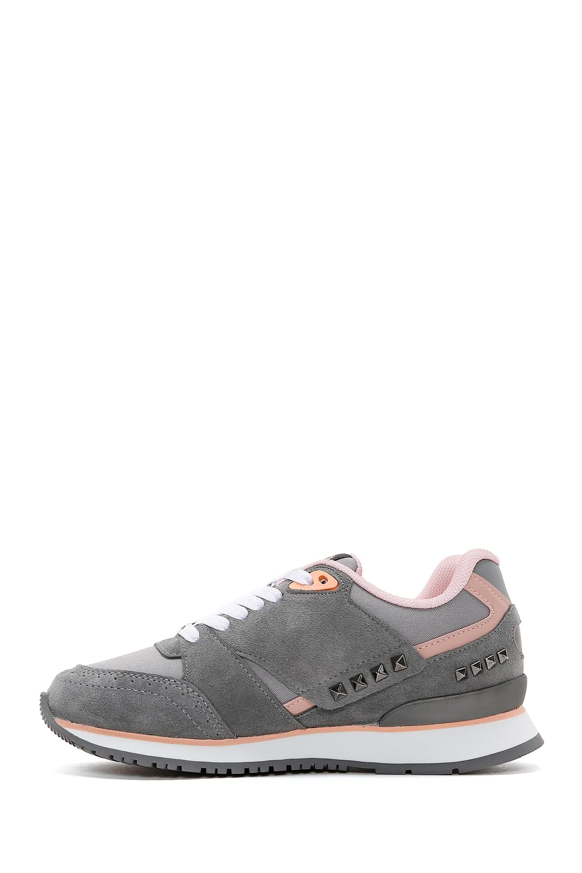 Harley Davidson Kadın Gri Buick GNX Sneaker - Image 2