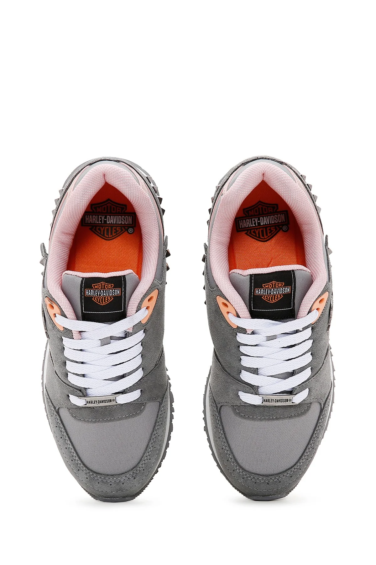 Harley Davidson Kadın Gri Buick GNX Sneaker - Image 6