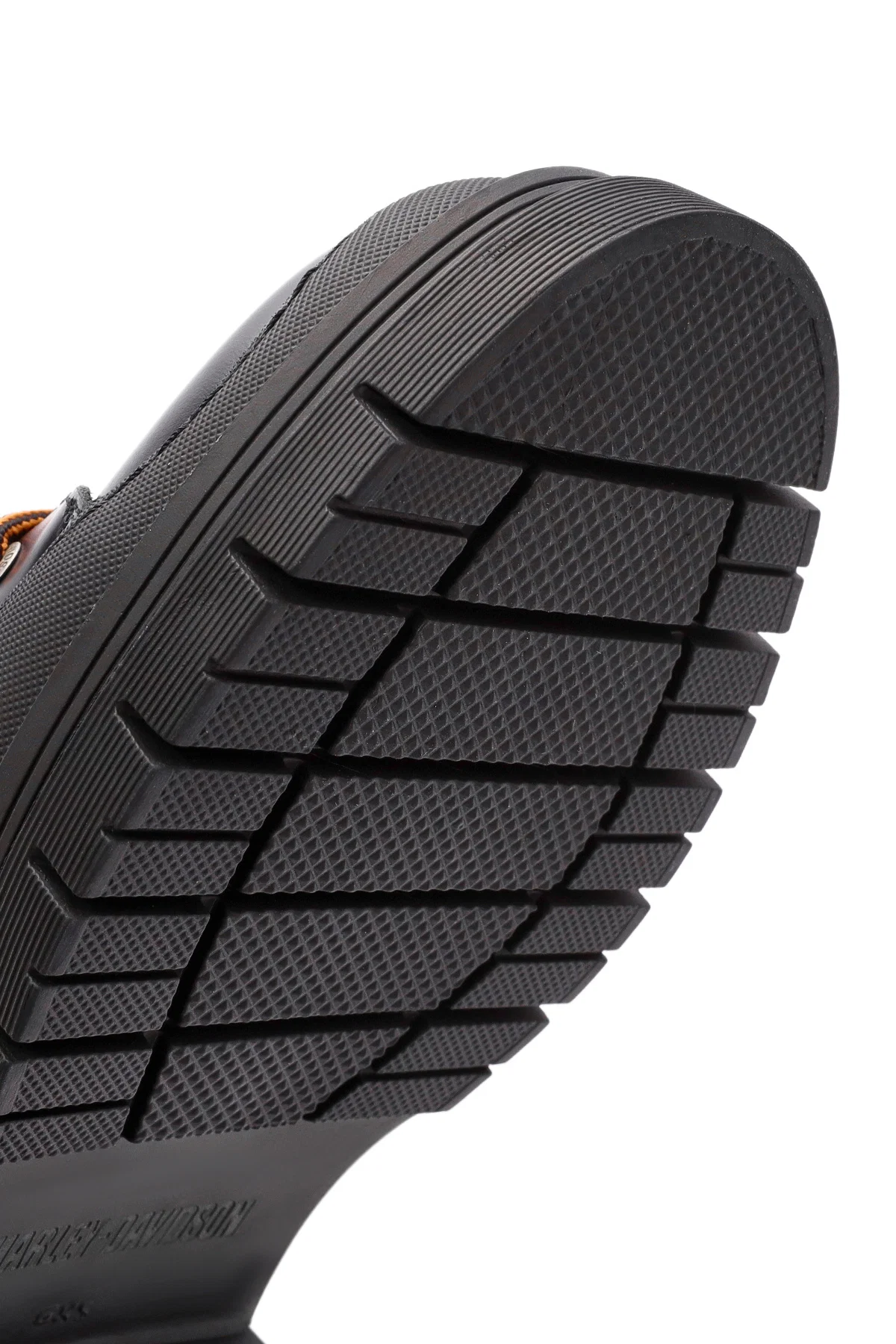 Harley Davidson Kadın Siyah Jimmy Fermuarlı Deri Postal Bot - Image 11