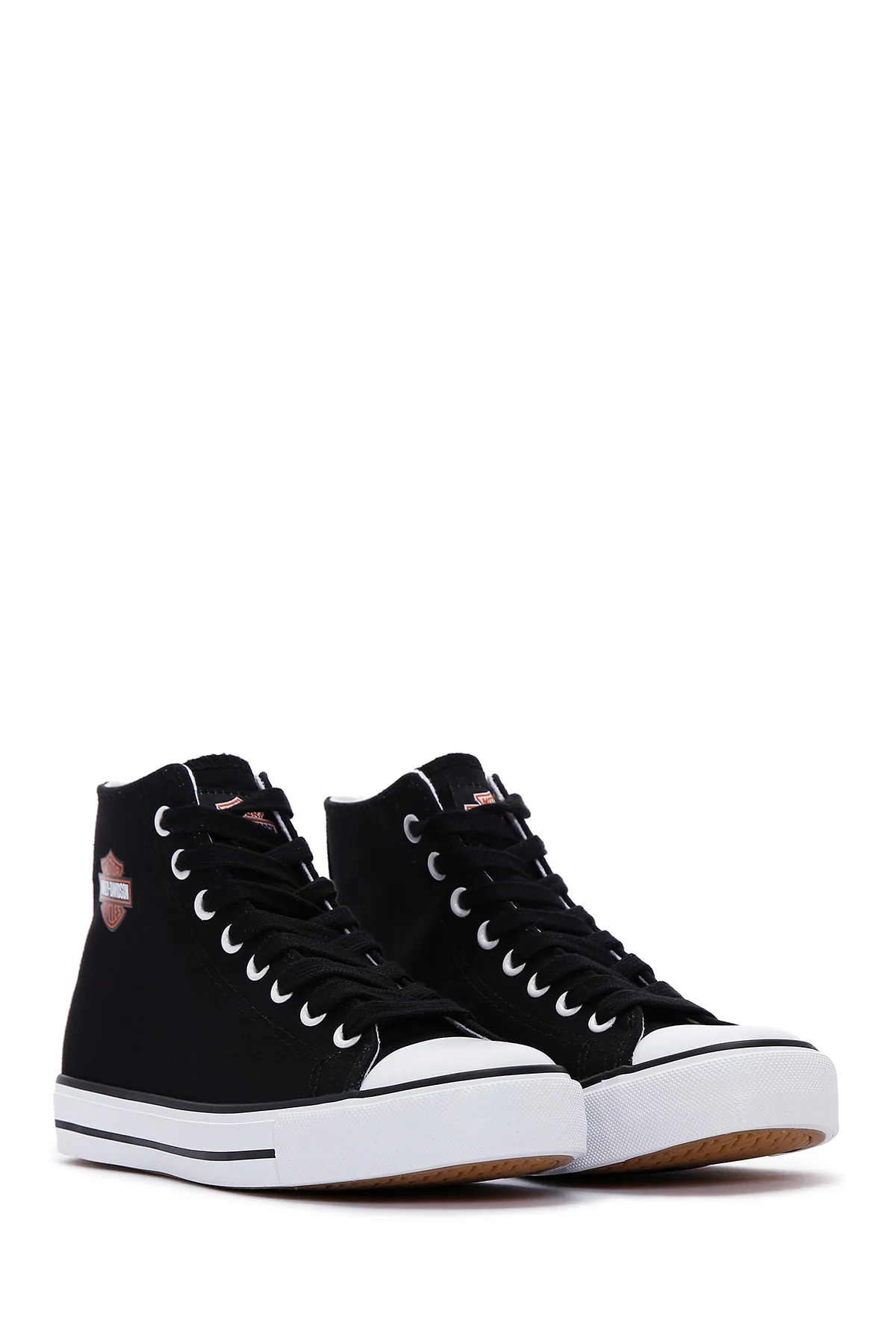 Harley Davidson Kadın Siyah Pittsburgh Bilekli Sneaker - Image 3