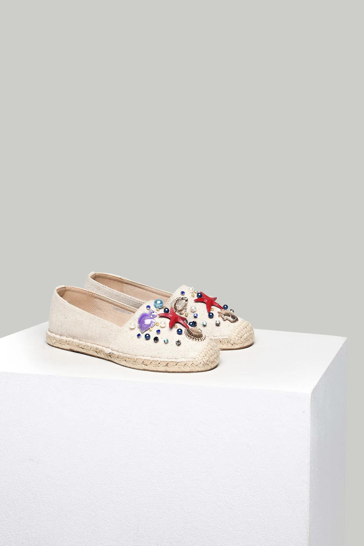 İşlemeli Kadın Espadril - Image 3