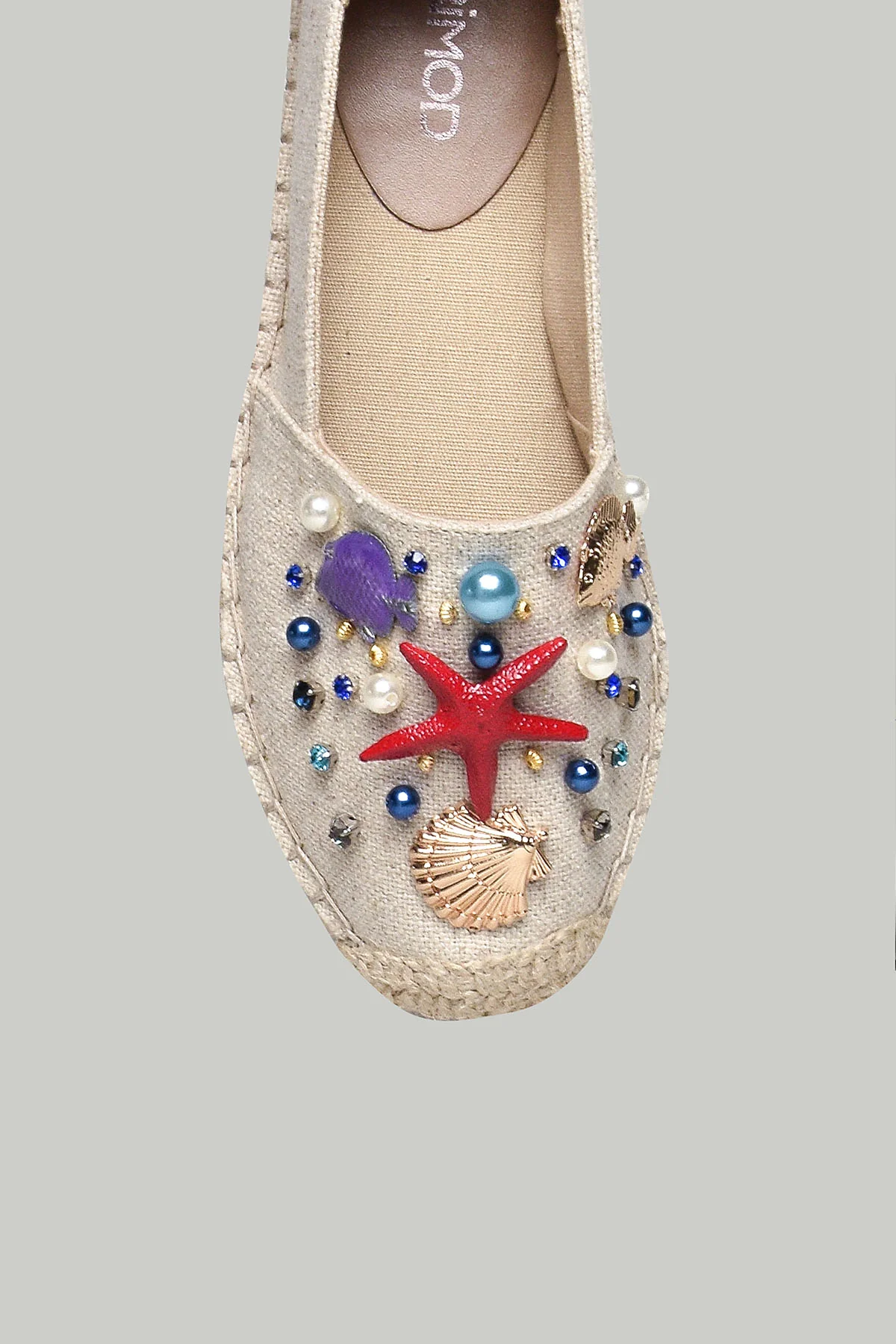 İşlemeli Kadın Espadril - Image 4