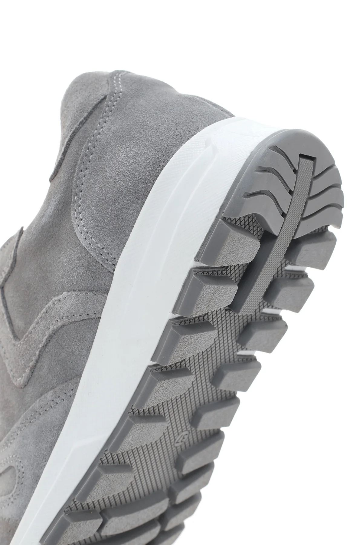 Kadın Antrasit Süet Deri Sneaker - Image 8