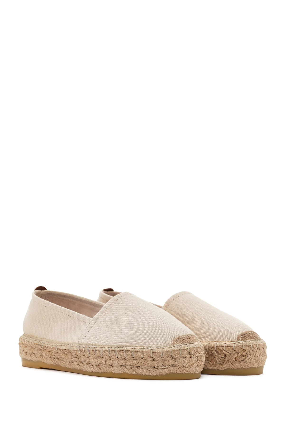 Kadın Bej Espadril - Image 3