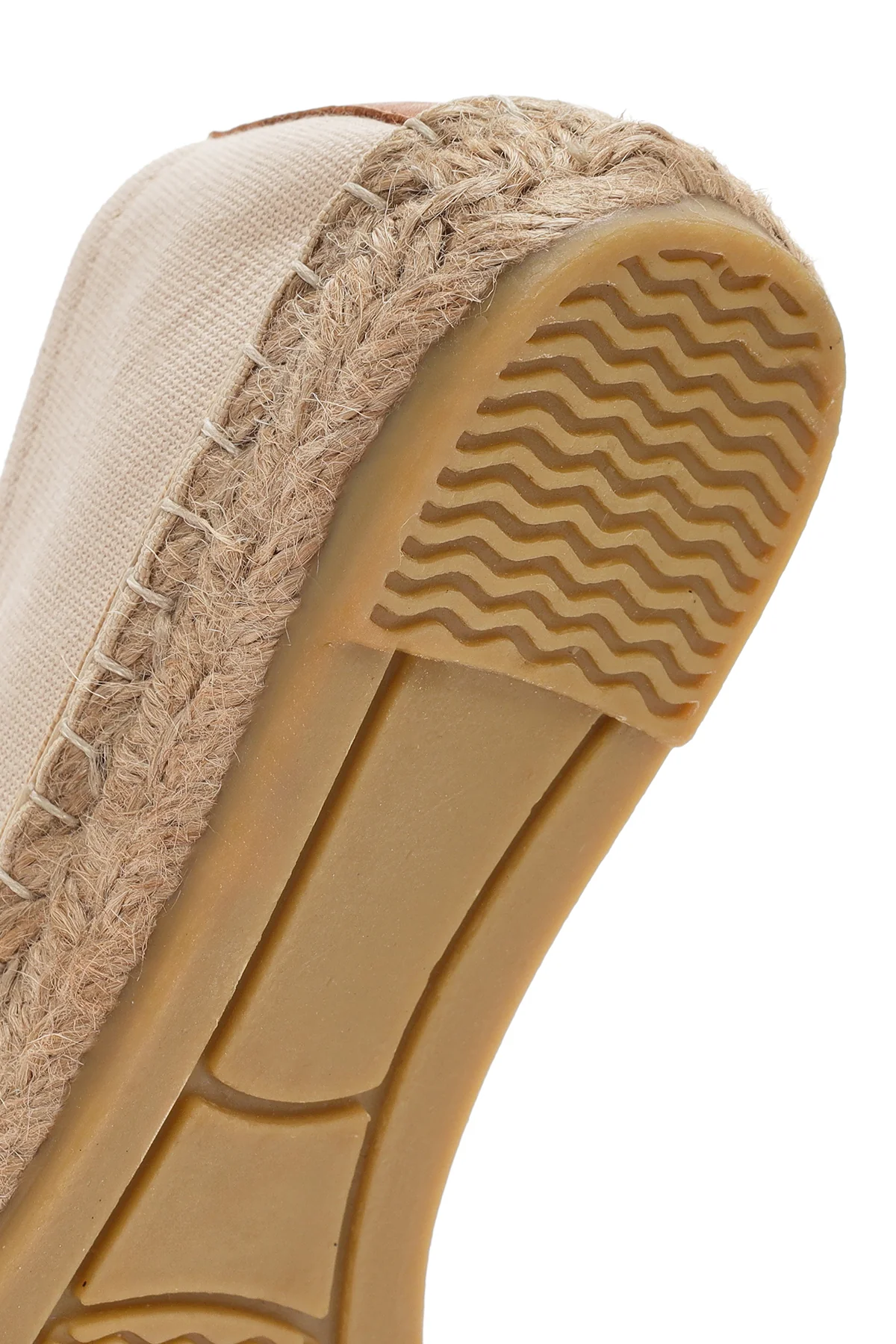 Kadın Bej Espadril - Image 8