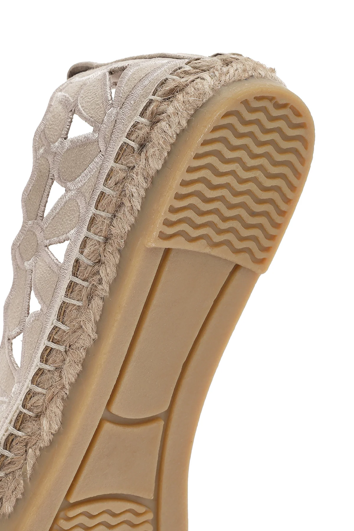 Kadın Bej Espadril - Image 8