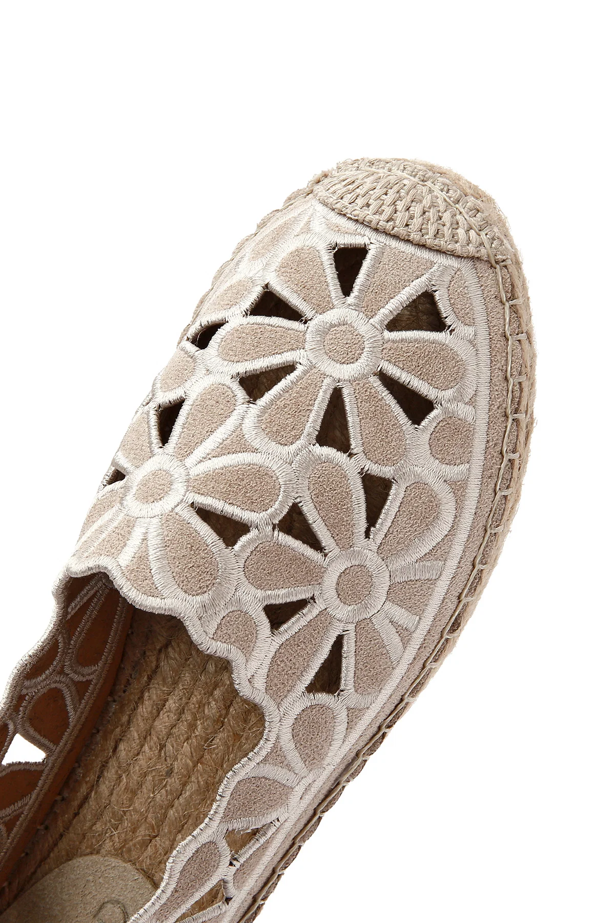 Kadın Bej Espadril - Image 9