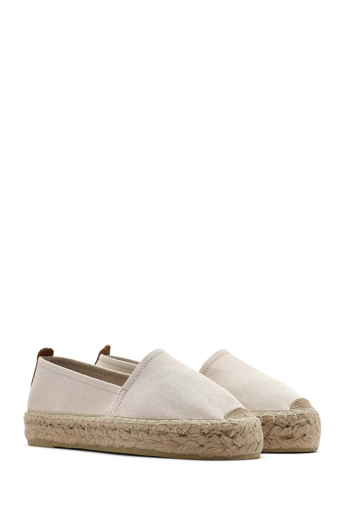 Kadın Bej Espadril - Image 3