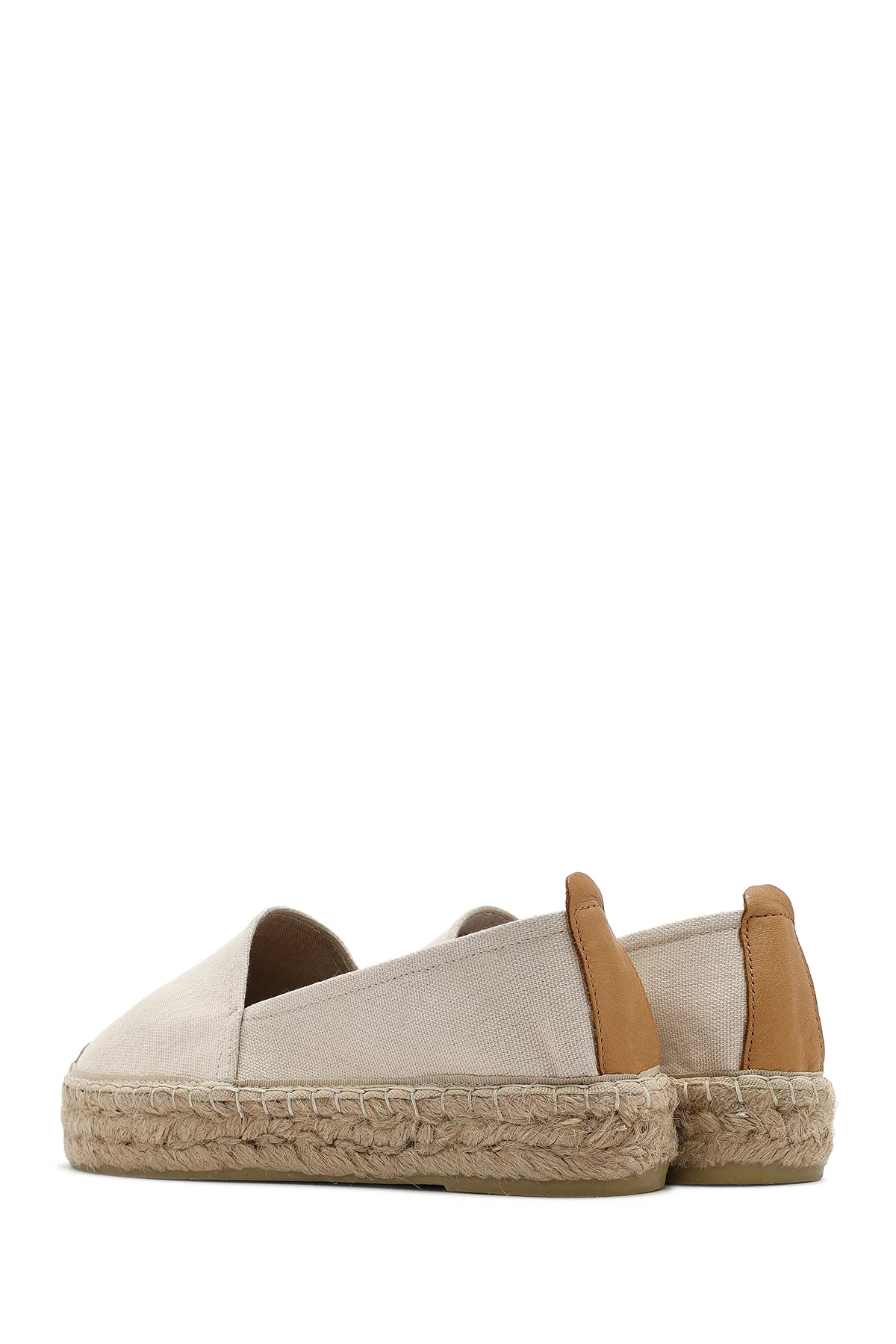 Kadın Bej Espadril - Image 5