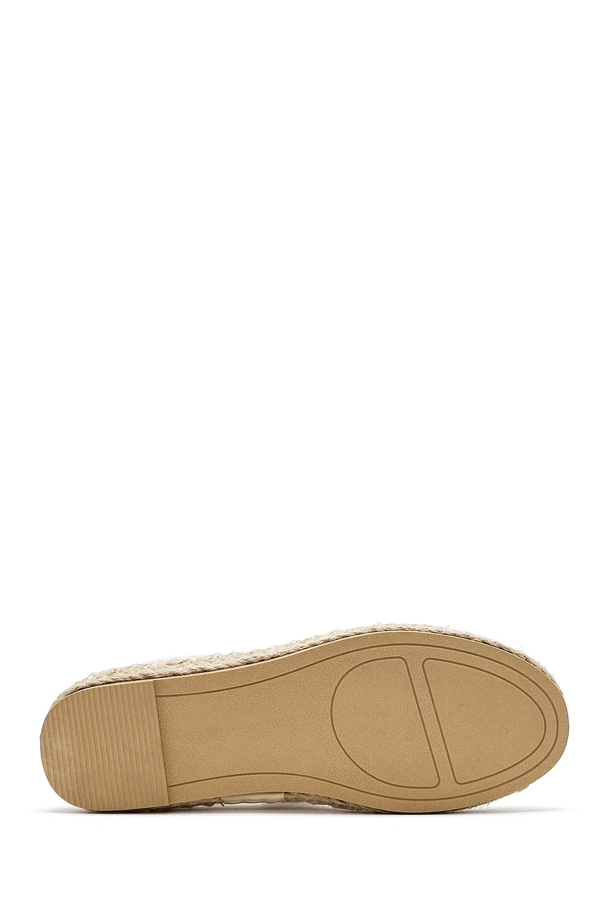 Kadın Bej Espadril - Image 4