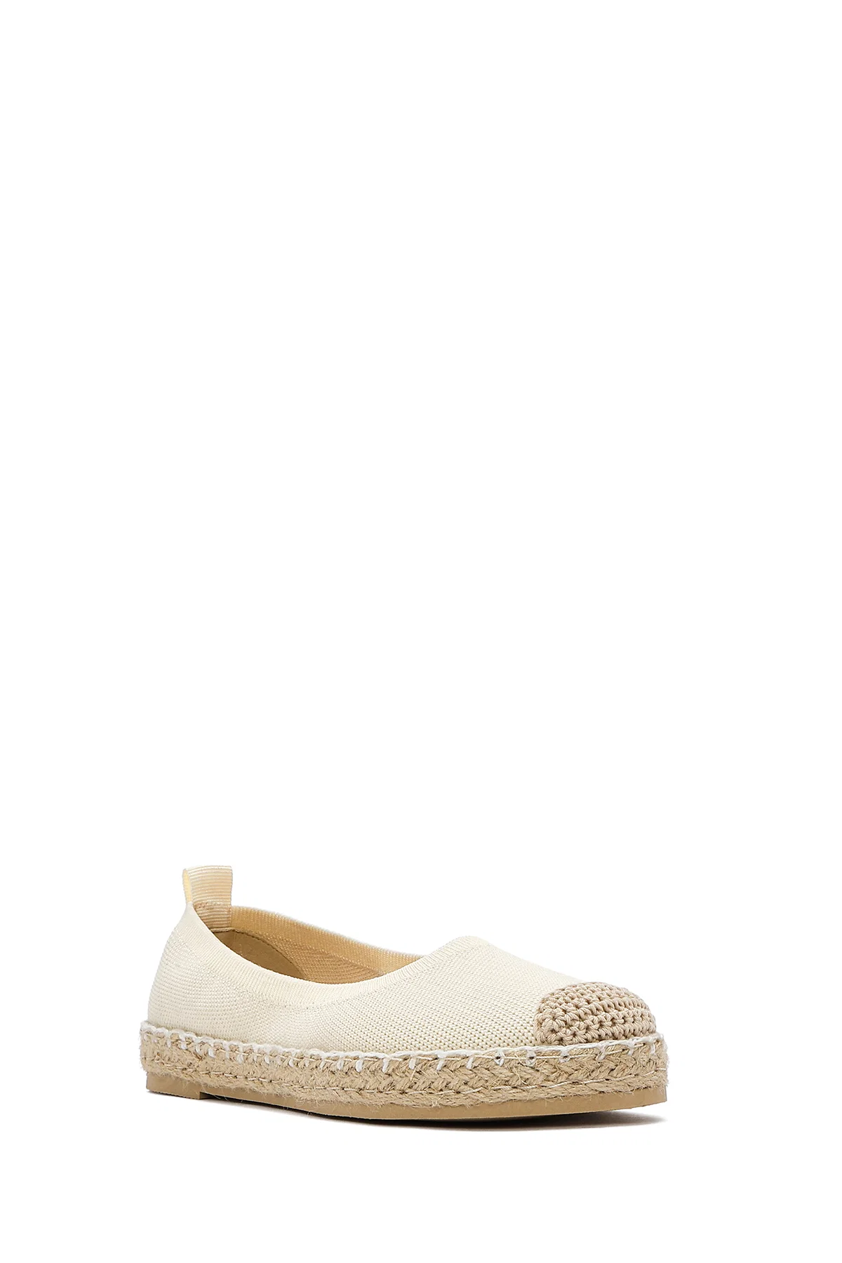 Kadın Bej Espadril - Image 6